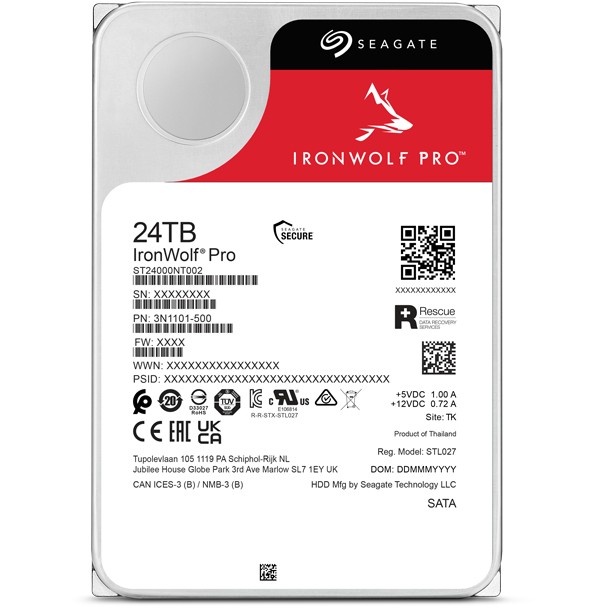 Seagate ST24000NT002, Interne Festplatten, 24TB Seagate  (BILD5)