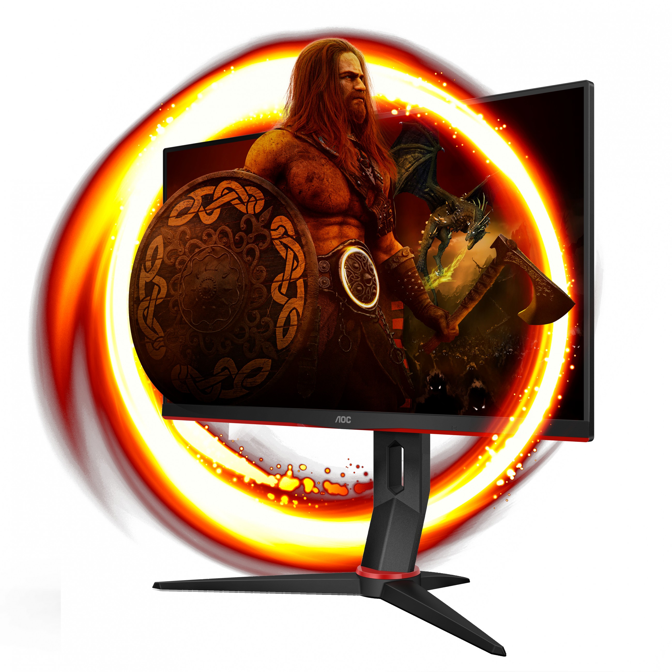 AOC Q24G2A/BK, Monitore, AOC G2 Q24G2A/BK LED display  (BILD5)