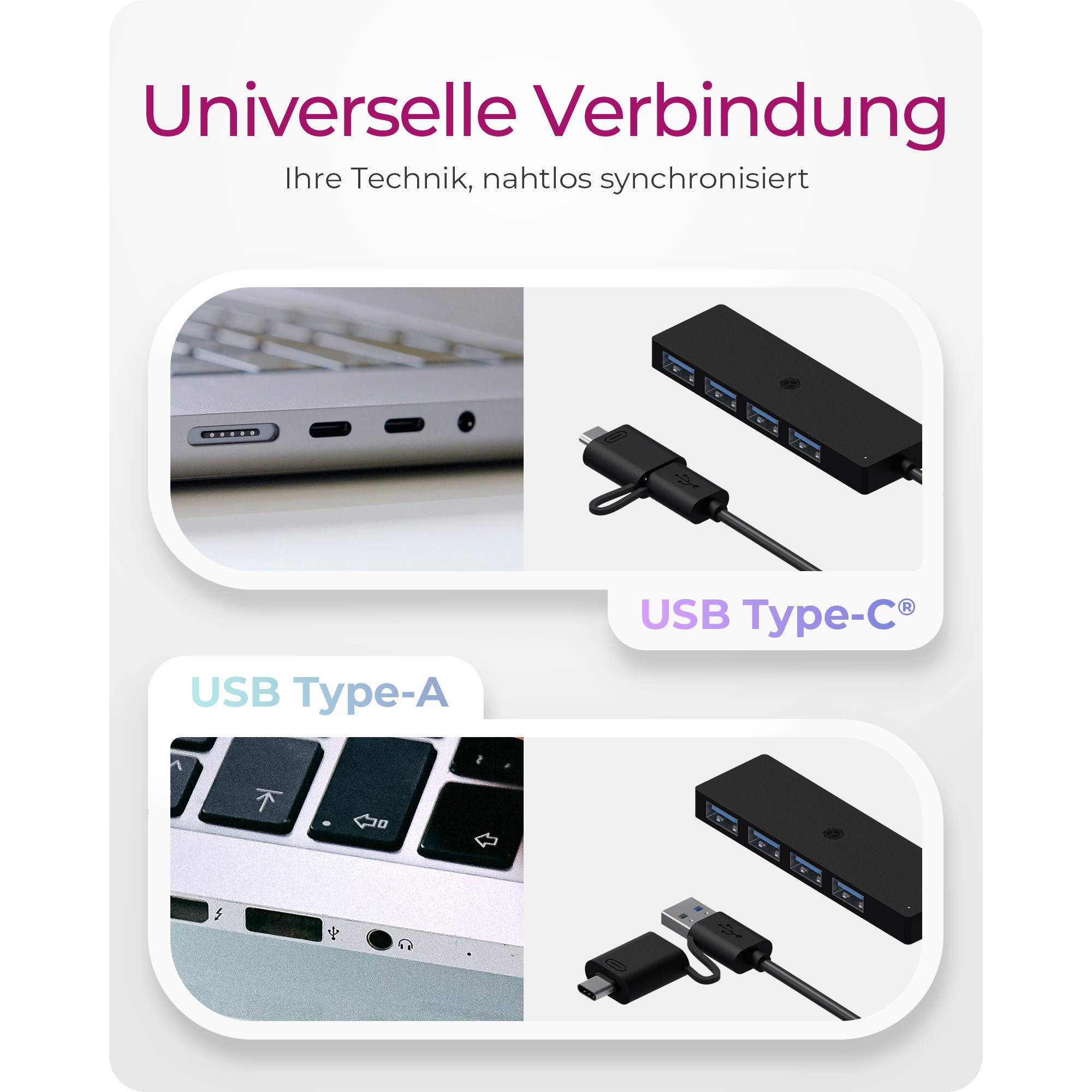 ICY BOX IB-HUB1424-C3, USB USB-Hubs /-Adapter ICY BOX  (BILD5)