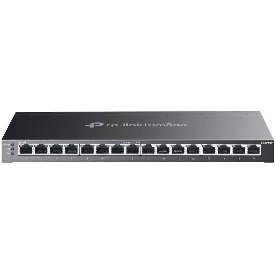 TP-Link SG2016P, Switches, TP-Link Omada SG2016P network SG2016P (BILD1)