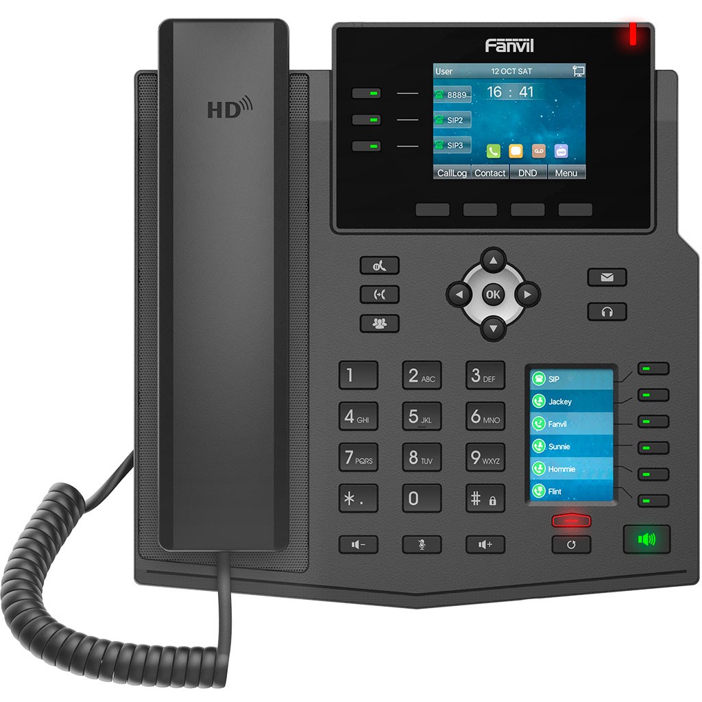 Fanvil X4U V2, Voice over IP, Fanvil X4U V2 VoIP-Telefon X4U V2 (BILD1)