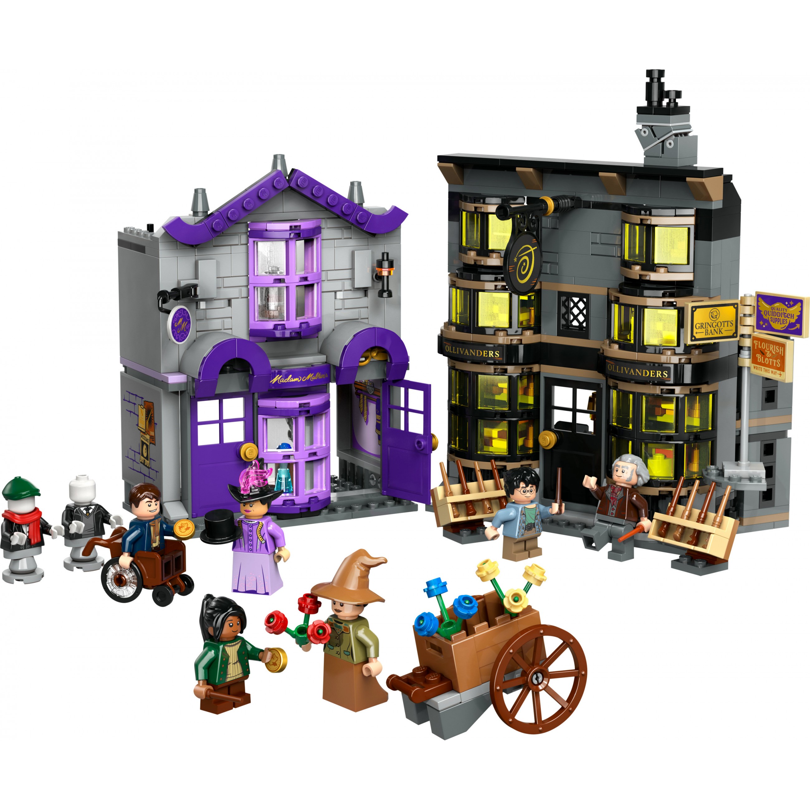 LEGO 76439, Spielzeug, LEGO Ollivanders & Madam Malkins 76439 (BILD2)