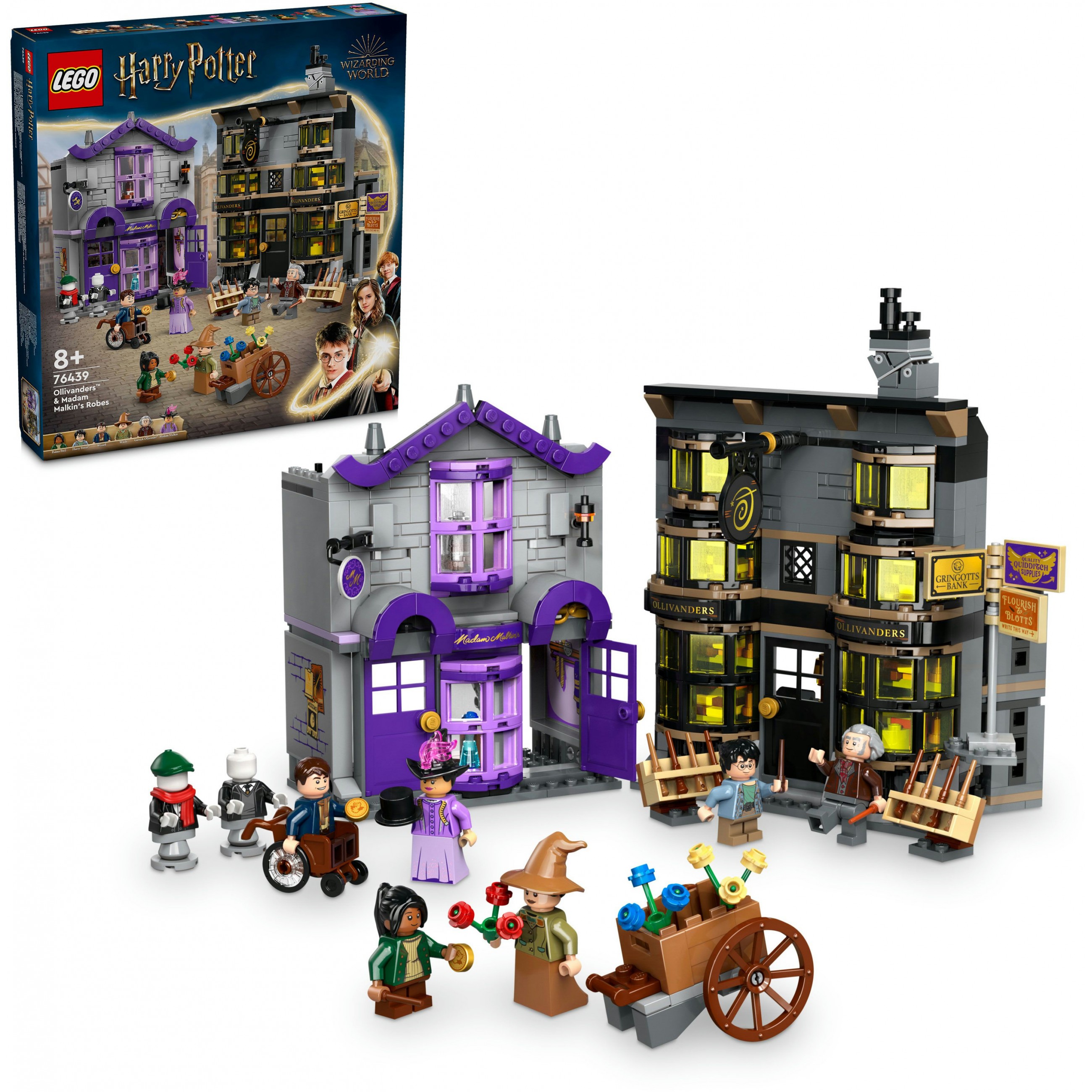 LEGO 76439, Spielzeug, LEGO Ollivanders & Madam Malkins 76439 (BILD5)