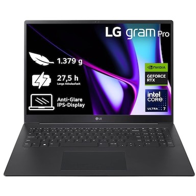 LG gram Pro 16 2in1 CU7 155H/16GB/1TBSSD/W11Pro black - 16T90SP-K.AP78G