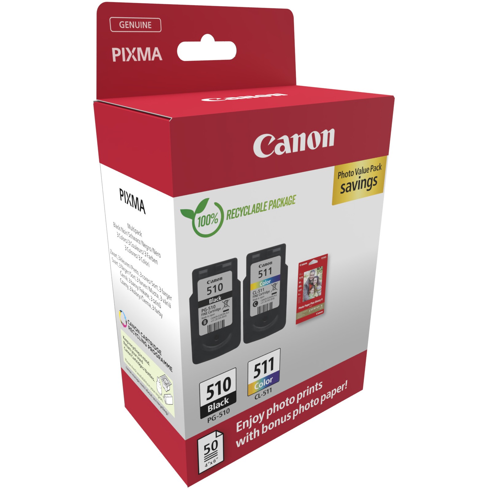 CANON Ink/PG-510/CL-511 PVP