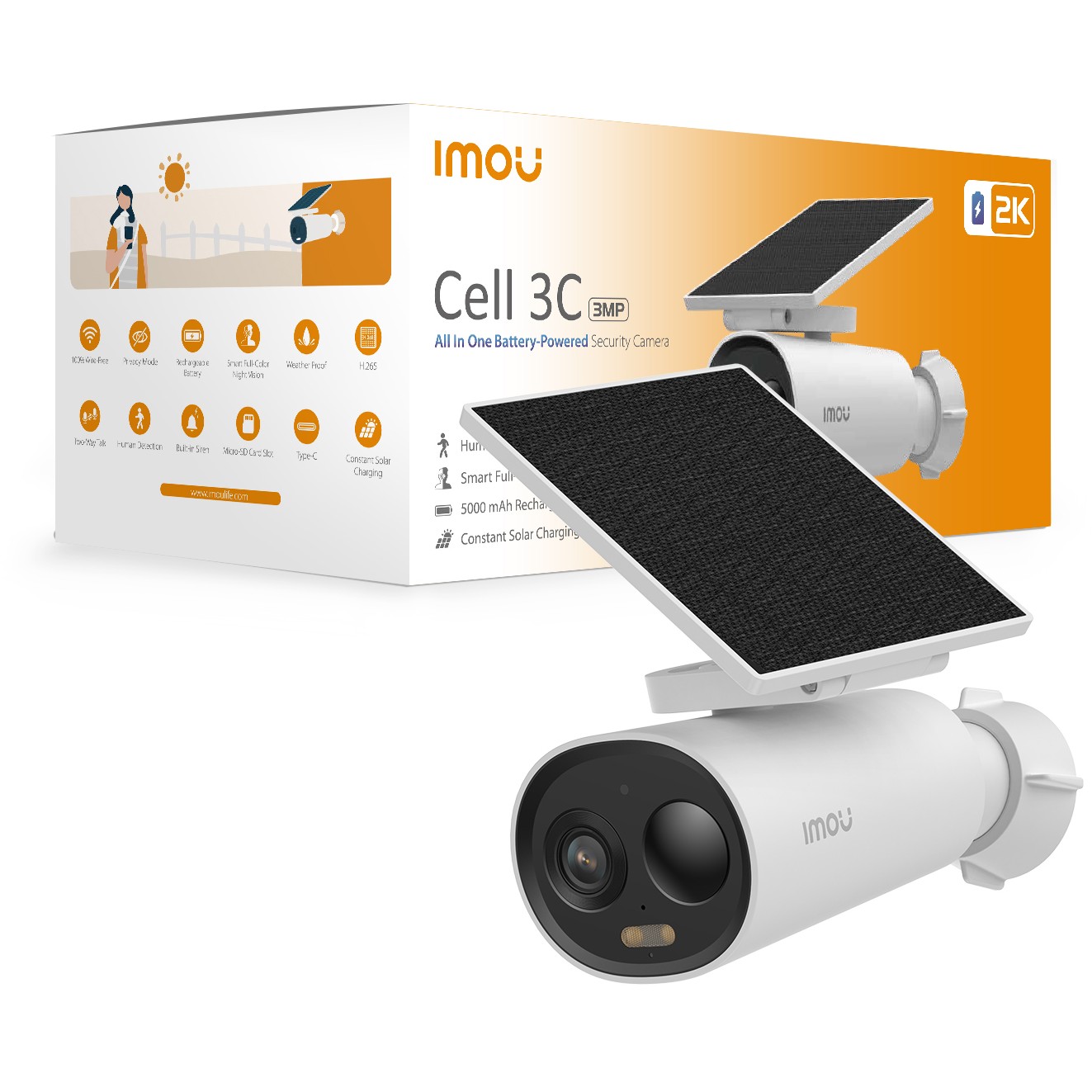 Imou Cell 3C All-in-one, Netzwerkkameras, Imou Cell 3C Cell 3C (BILD1)