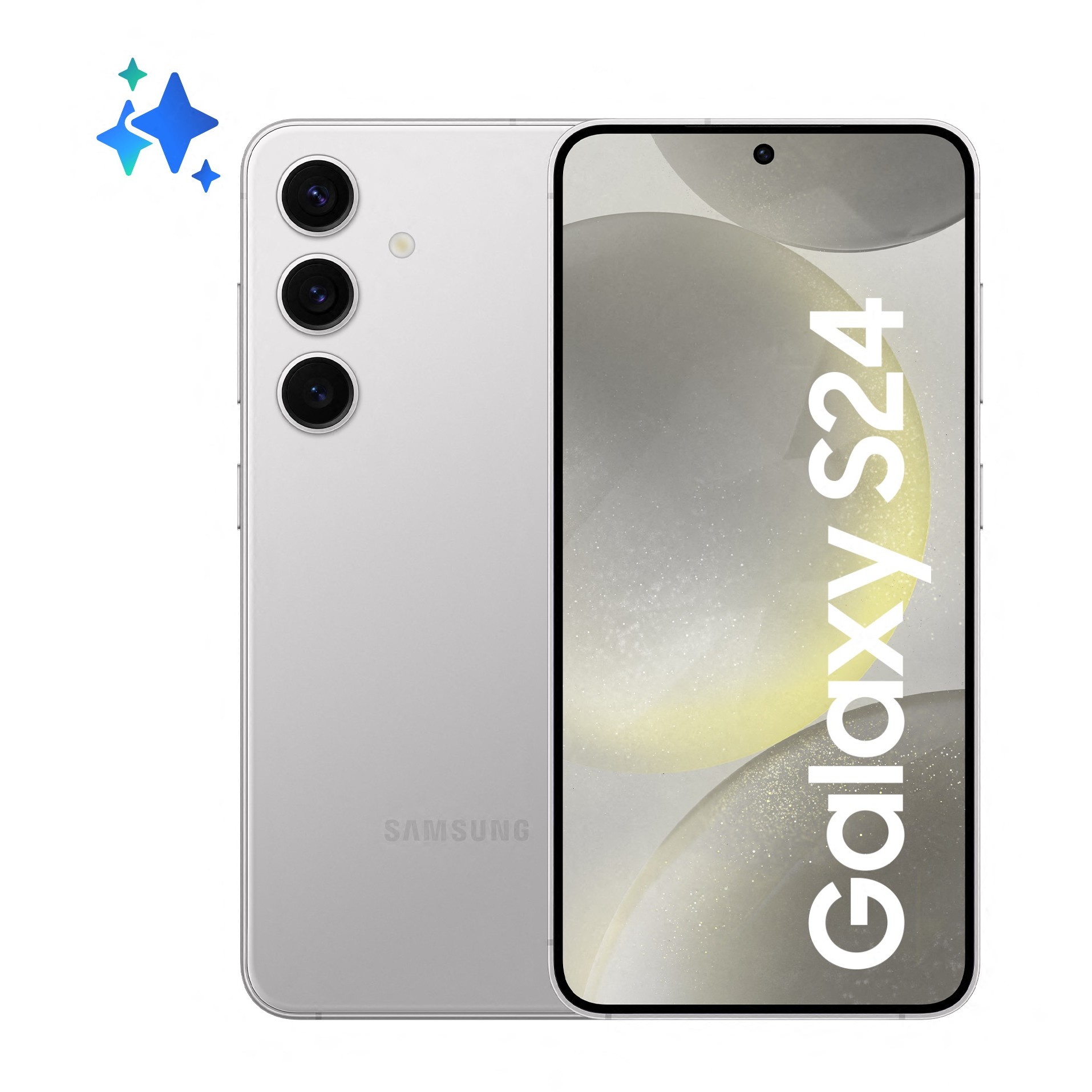 SAMSUNG Galaxy S24 128GB Marble Gray EU 15,64cm (6,2\")
