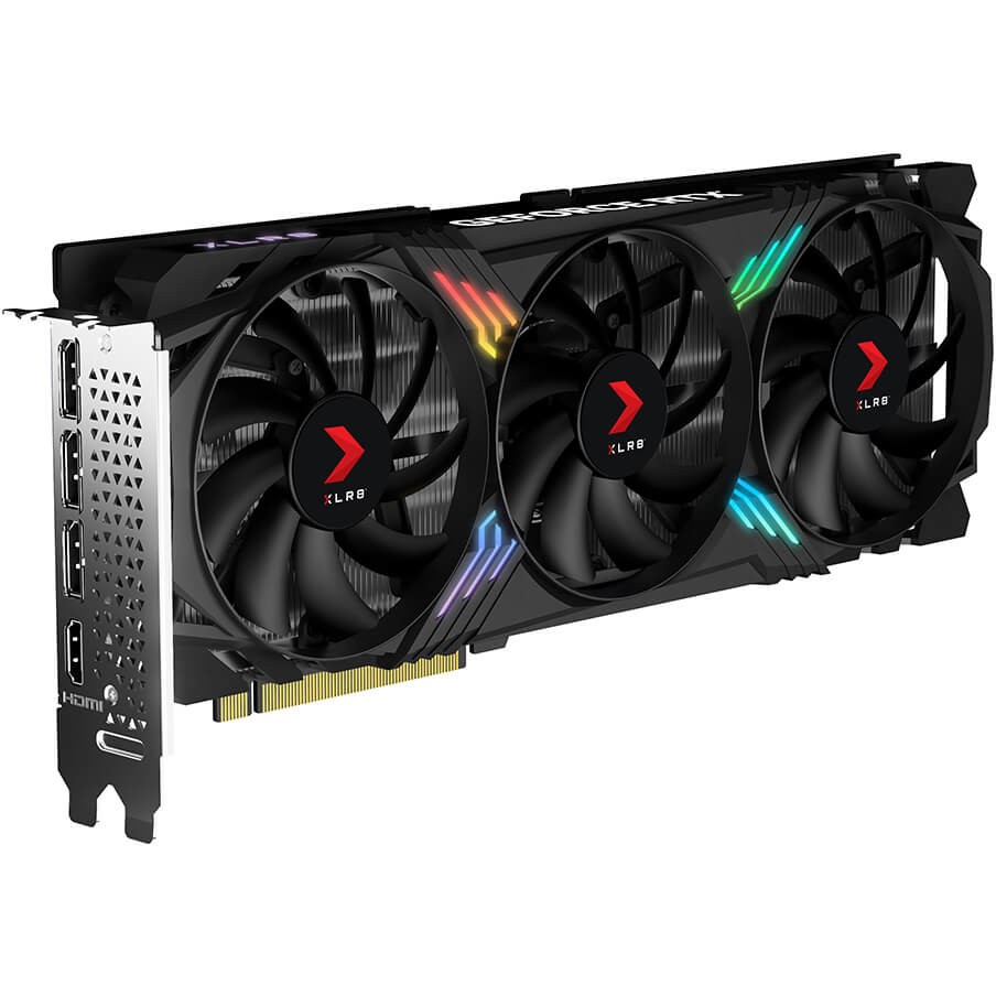 PNY GeForce RTXâ„¢ 4070 SUPER 12GB OC XLR8 ARGB TF - VCG4070S12TFXXPB1-O