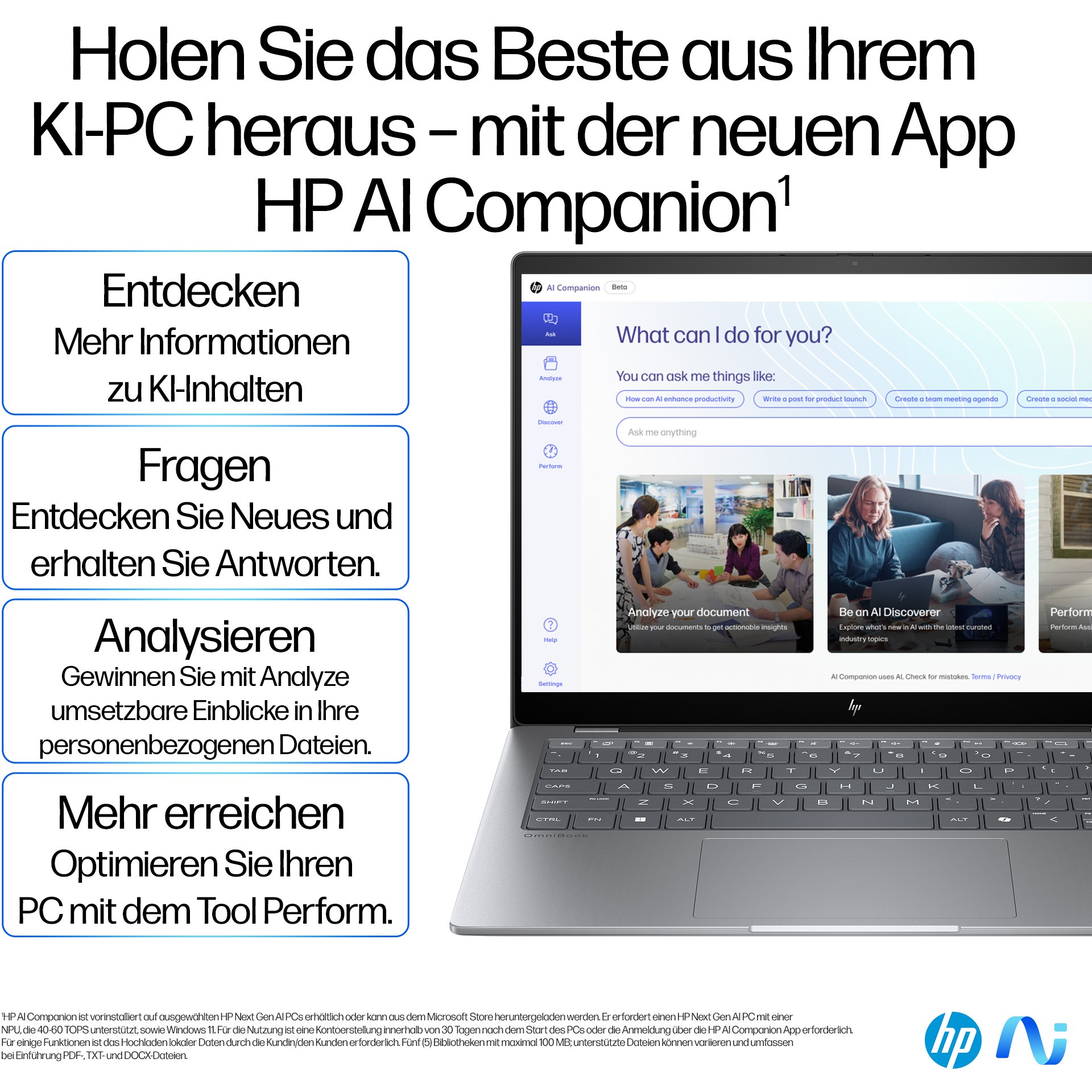 HP A3NX9EA#ABD, Notebooks, HP OmniBook X 14-fe0165ng  (BILD6)