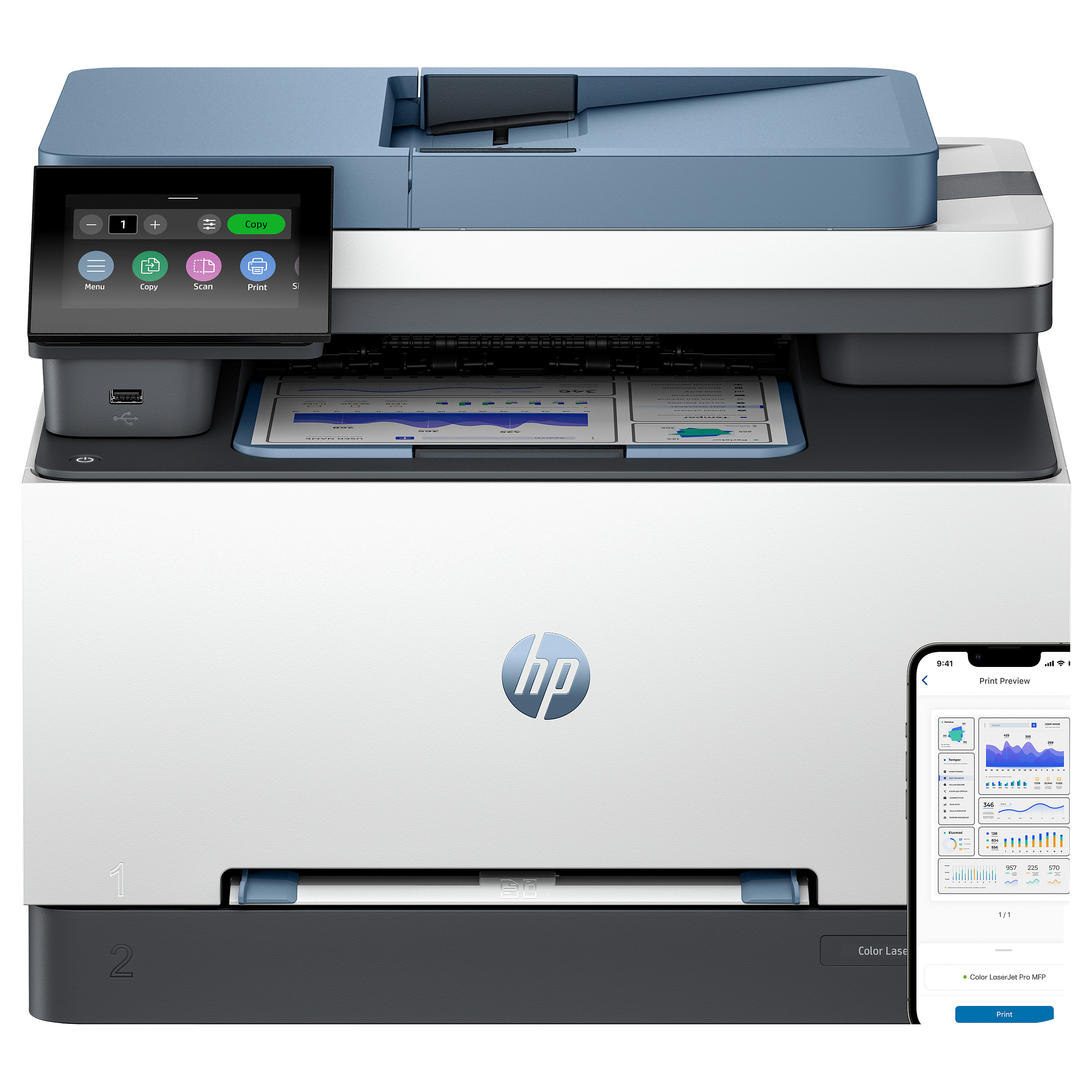 HP Color LaserJet Pro MFP 3302sdw Prntr