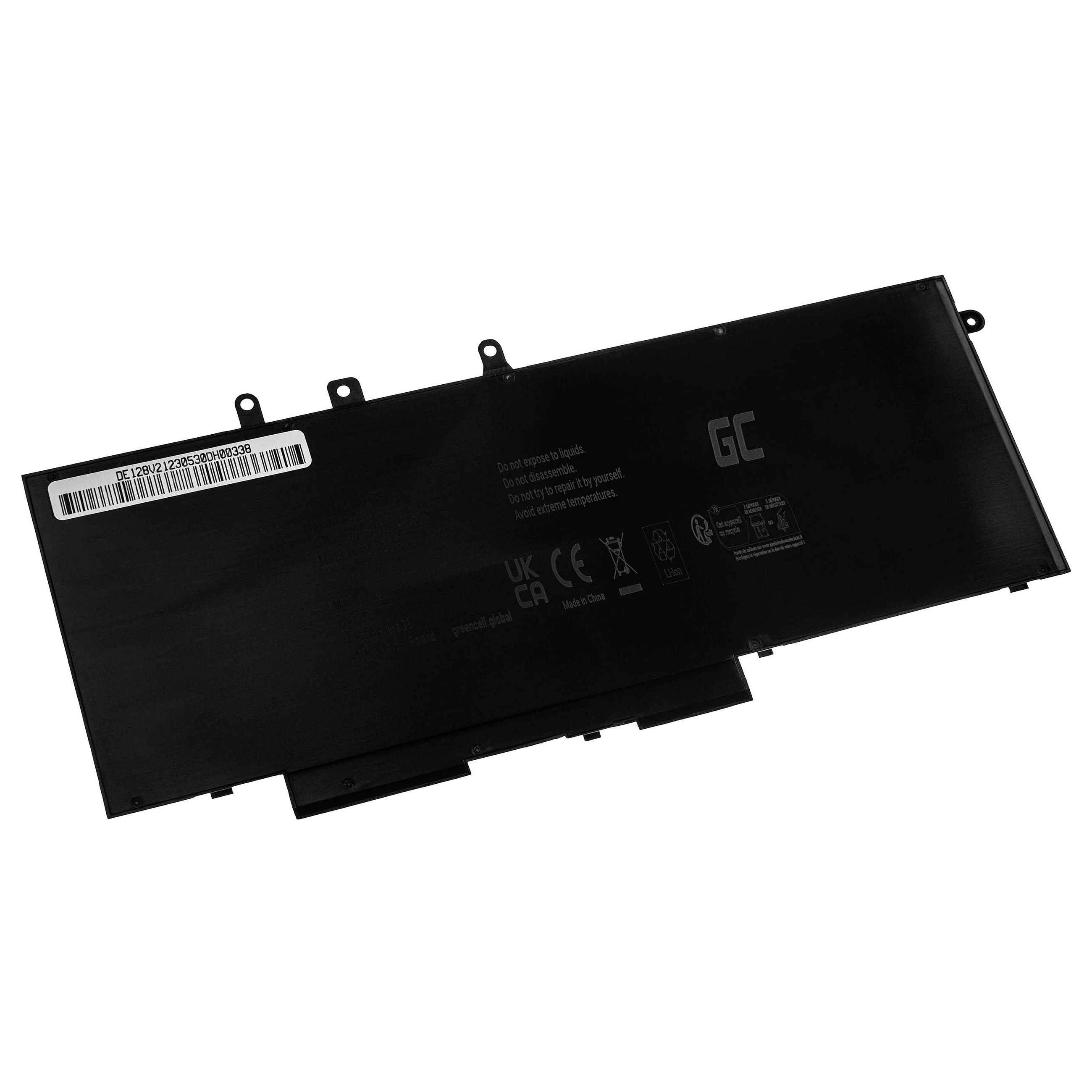 Green Cell Laptop Akku 93FTF GJKNX für Dell Latitude / 7.6V 6200mAh