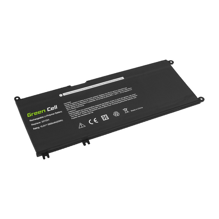 Green Cell Laptop Akku 33YDH für Dell Inspiron / 15,2V 3400mAh