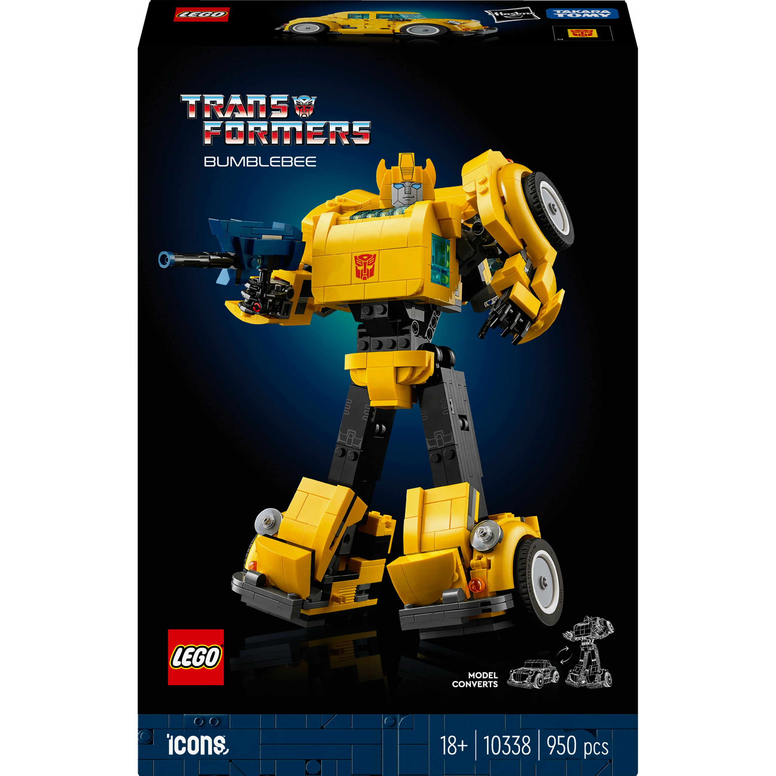 5702017589923 - LEGO 10338 - LEGO® Icons - Transformers Bumblebee