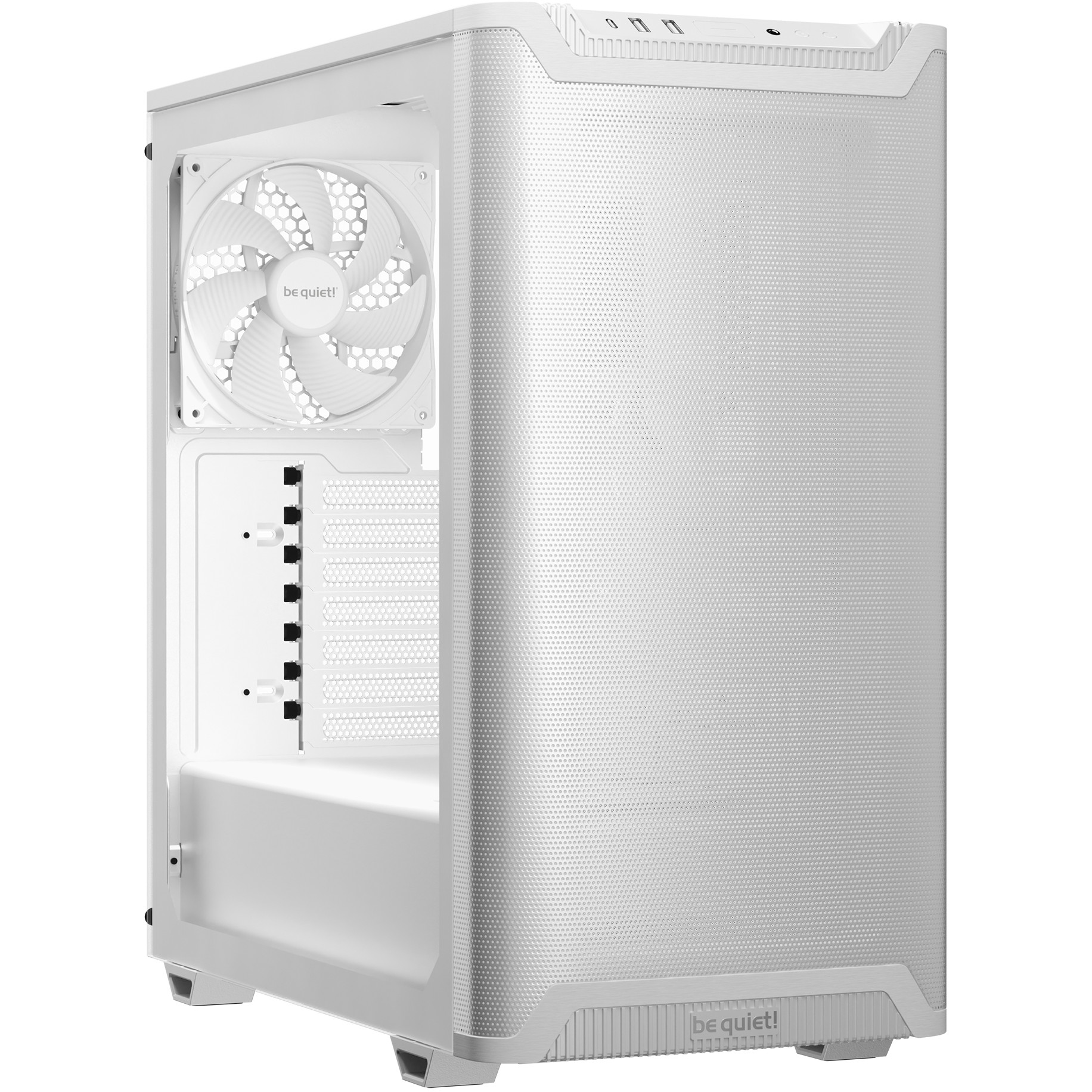 be quiet! PURE BASE 501 Airflow Window White, Be Quiet! BGW75 (BILD1)