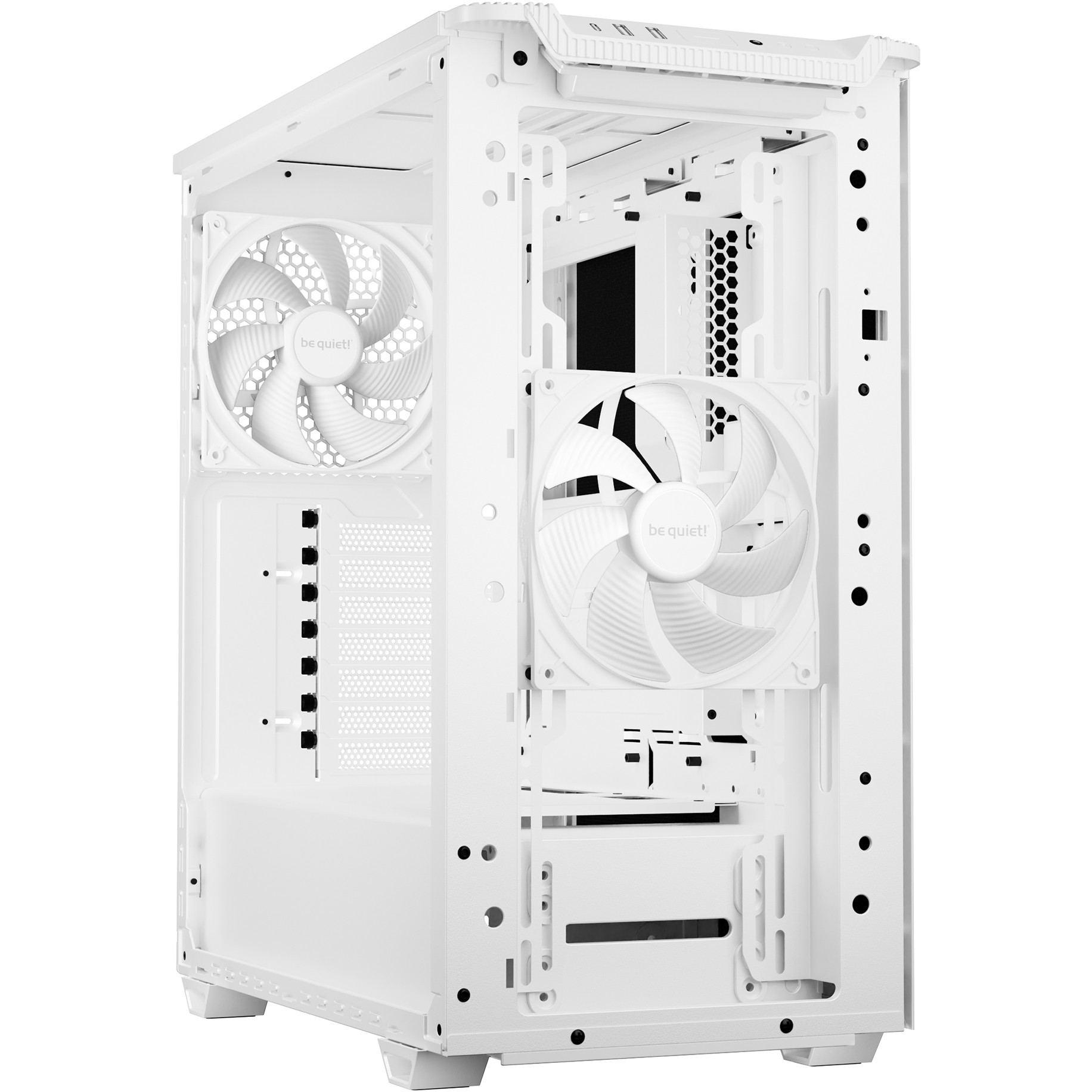 be quiet! PURE BASE 501 Airflow Window White, Be Quiet! BGW75 (BILD3)