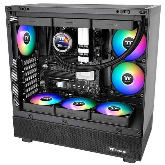 Thermaltake CL-F174-PL14SW-A, Gehäuse-Lüfter radial,  (BILD6)