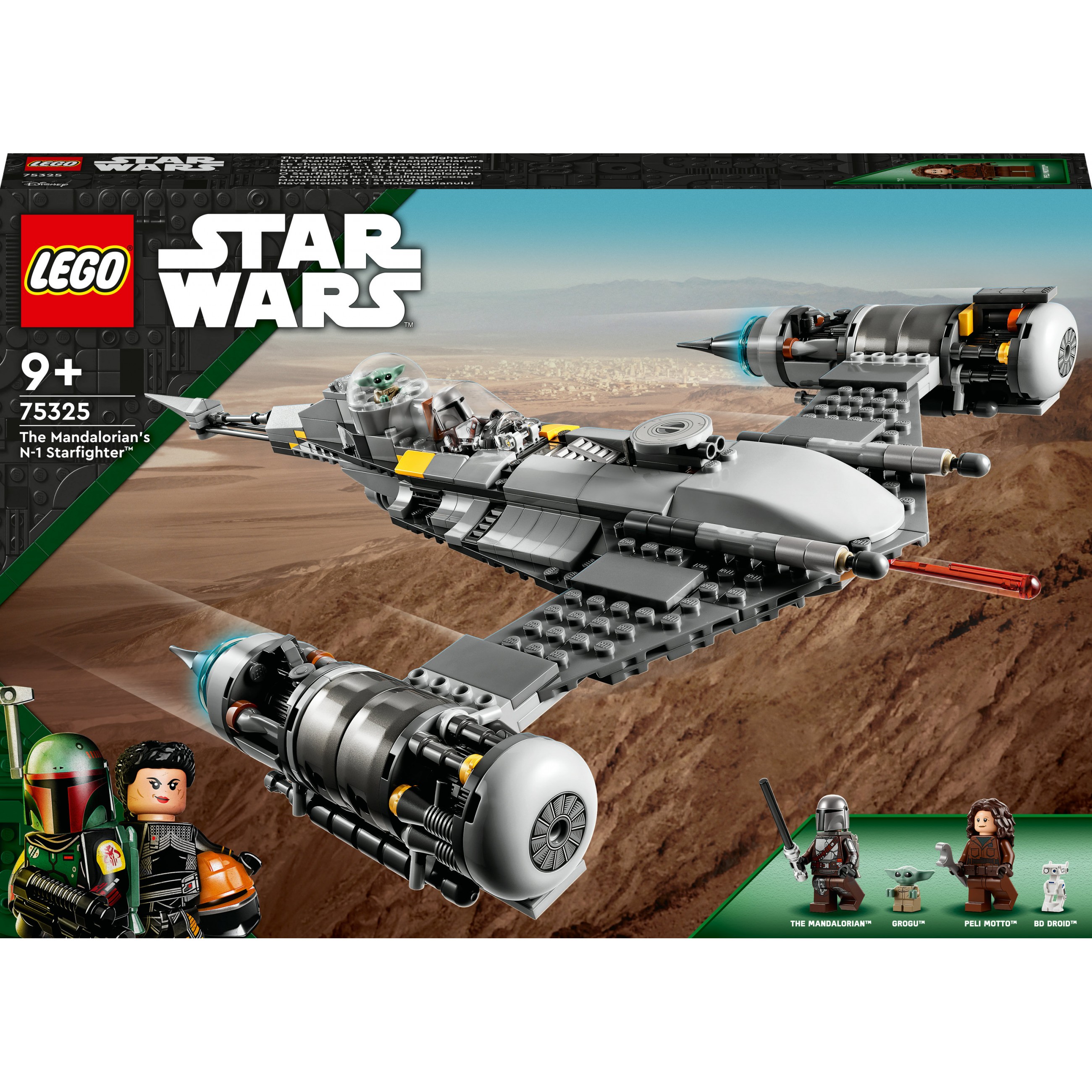 5702017155517 - 75325 Star Wars Der N-1 Starfighter des Mandalorianers Konstruktionsspielzeug