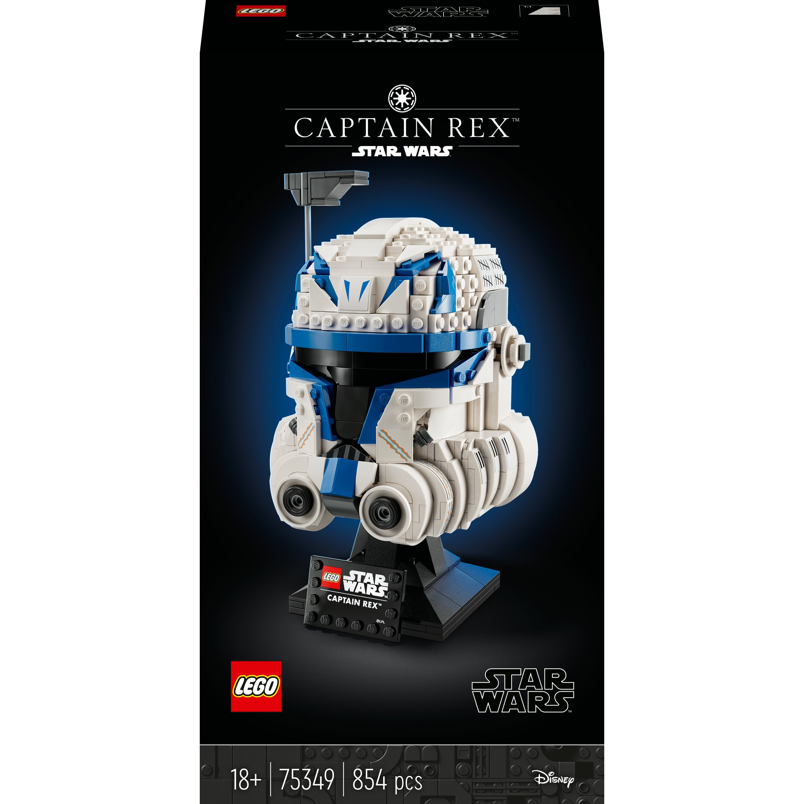 5702017421346 - 75349 Star Wars Captain Rex Helm Konstruktionsspielzeug