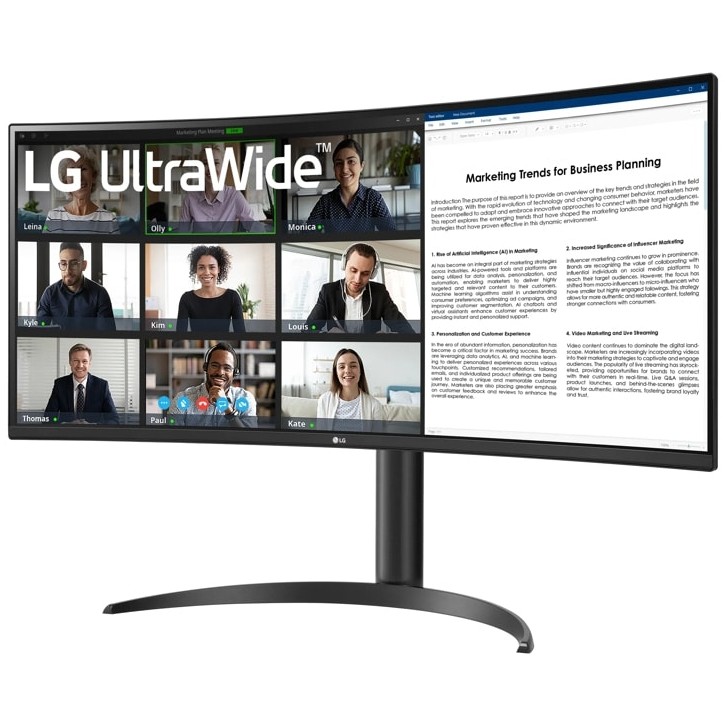 LG 34WR55QK-B computer monitor, LG 34WR55QK-B  (BILD3)