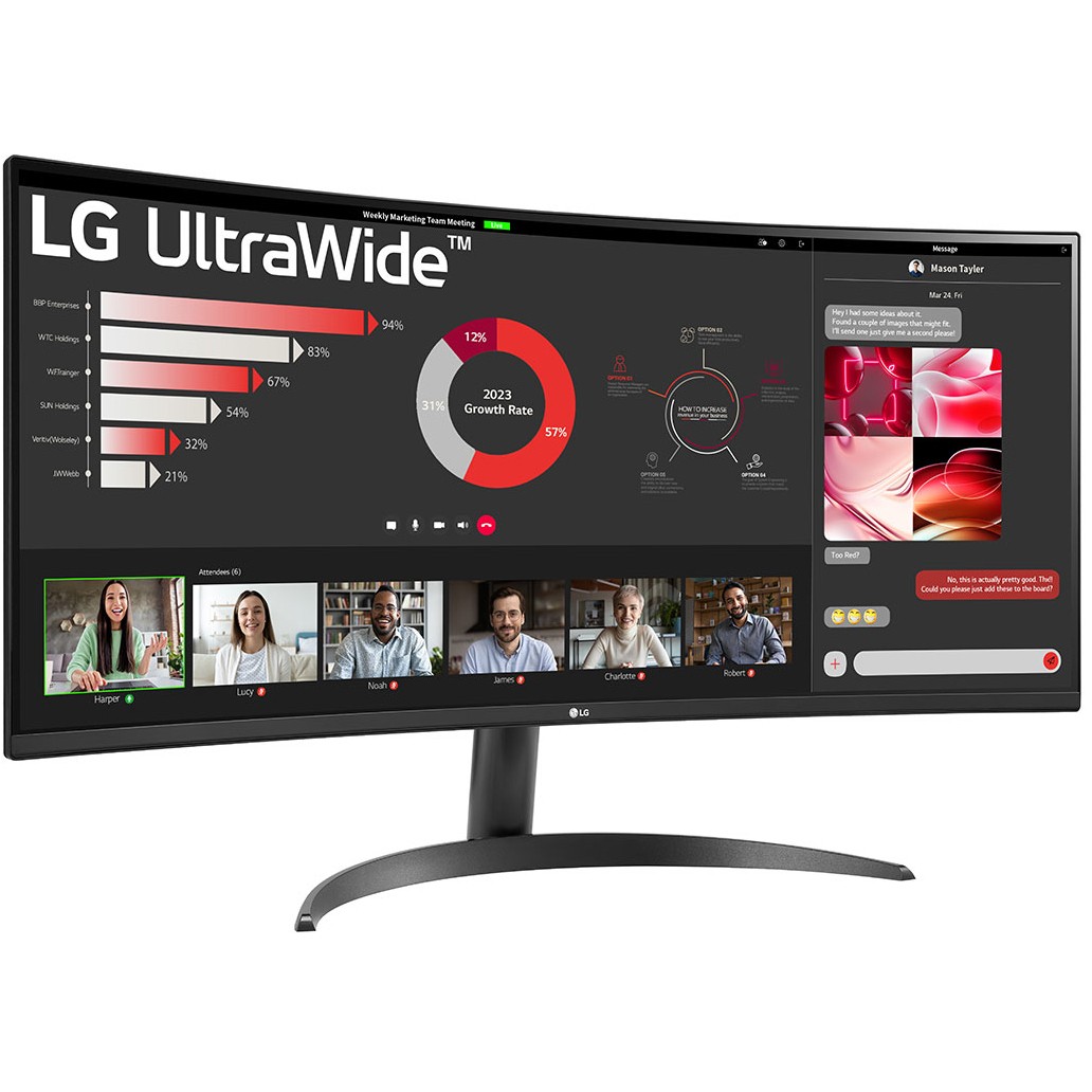 LG 34WR50QK-B.AEU, Monitore, LG 34WR50QK-B computer  (BILD3)