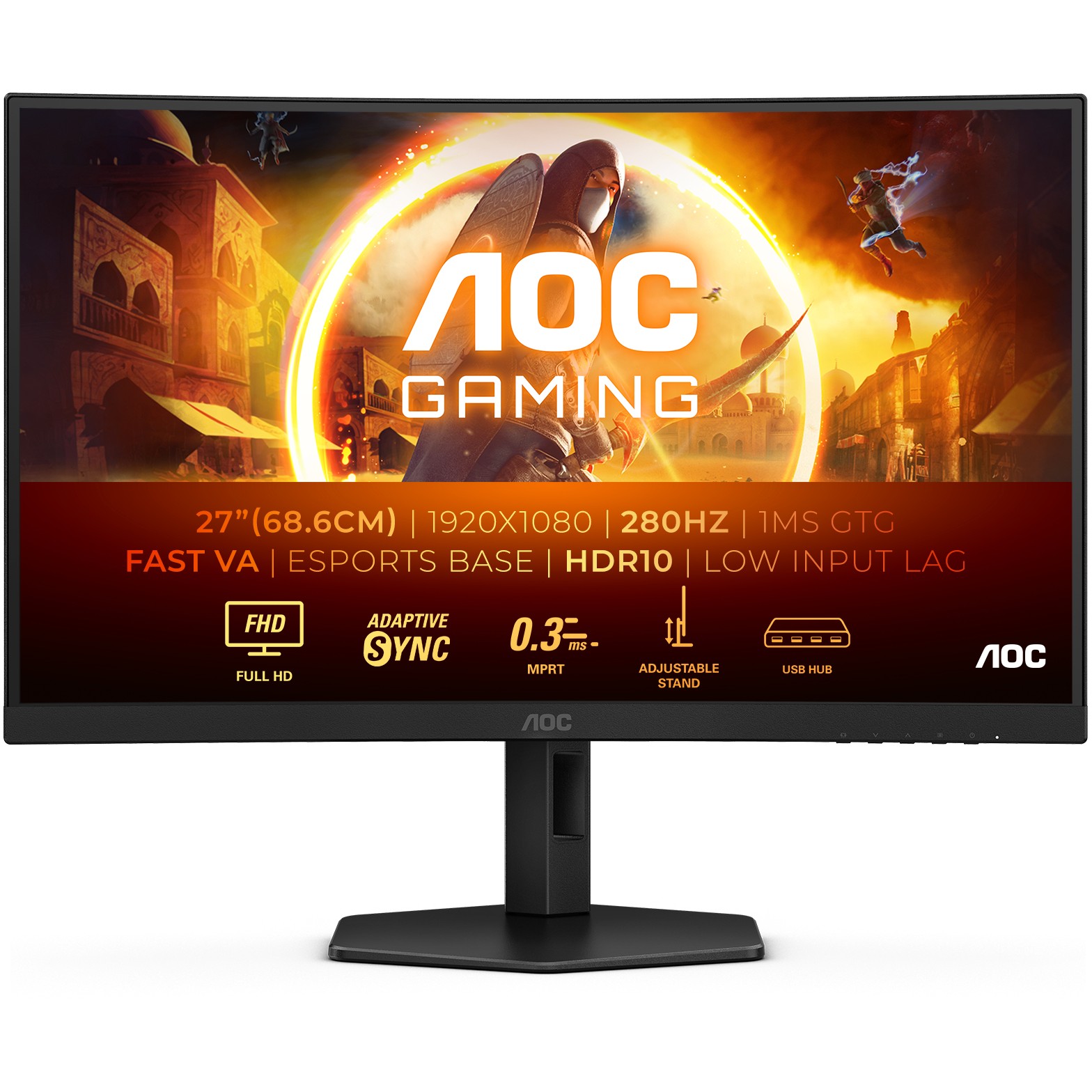 AOC G4 C27G4ZXU computer monitor