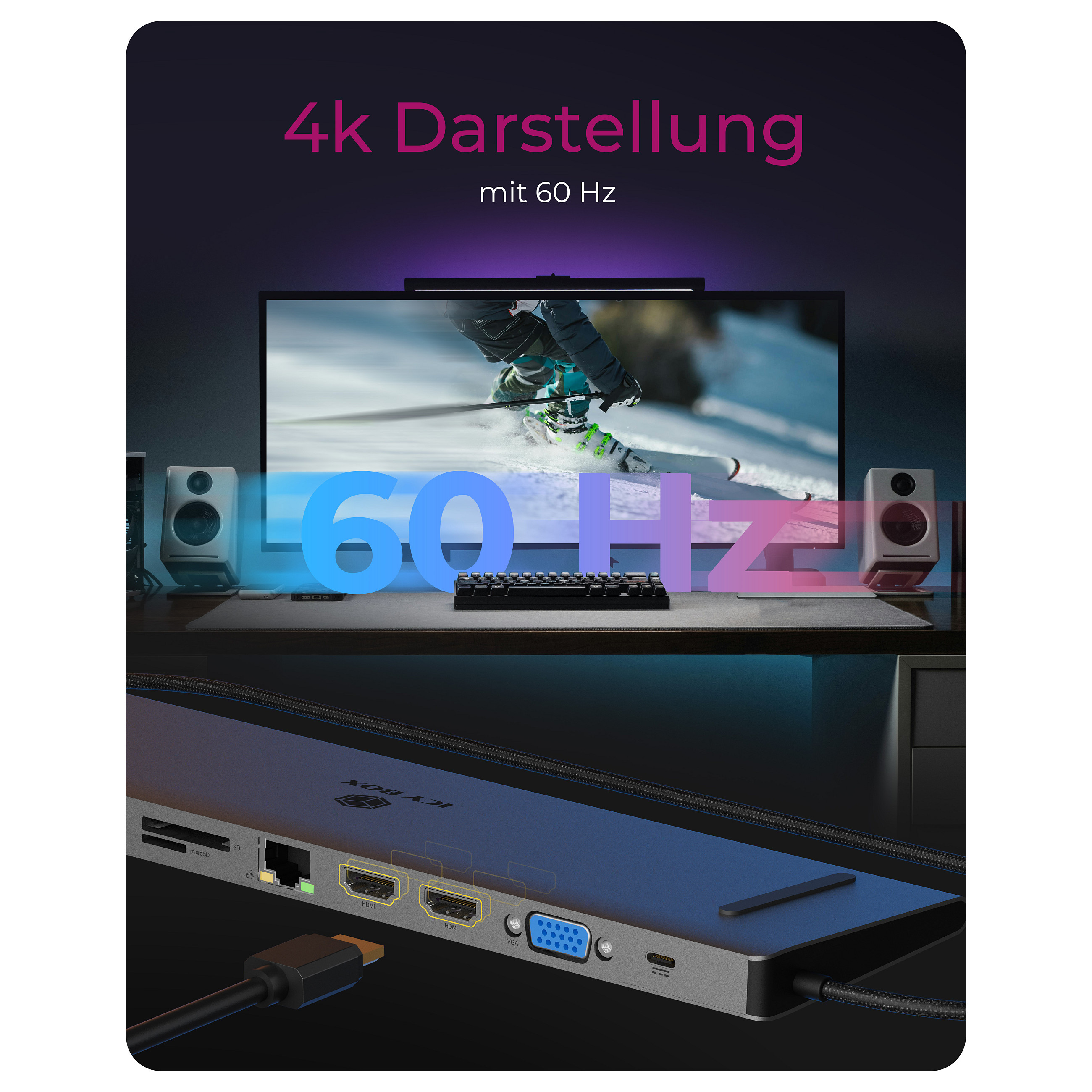 ICY BOX IB-DK2106a-CPD