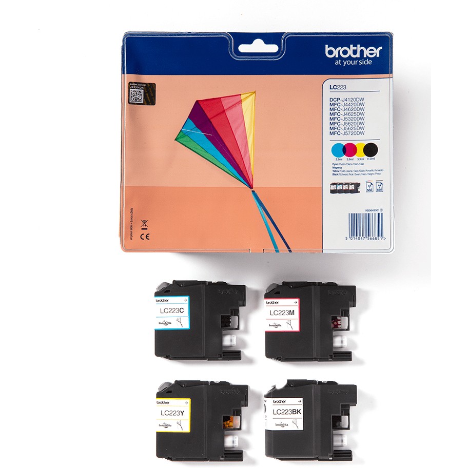 Brother LC-223VALBP ink cartridge, Brother LC223VALBP  (BILD3)