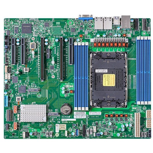 0672042519286 - X13SEI-F Mainboard - Intel C741 - Intel LGA4677 socket - DDR5 RAM - ATX 0672042519286 - X13SEI-F Mainboard - Intel C741 - Intel LGA4677 socket - DDR5 RAM - ATX
