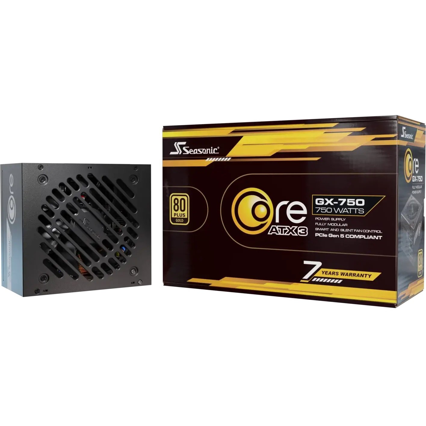 850W Seasonic Core SRP-CGX851-A5A32SF ATX 3.1 80+ Gold,  (BILD5)