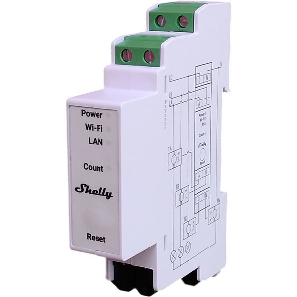 Shelly Pro 3EM-3CT63 energy cost meter, Shelly  (BILD5)