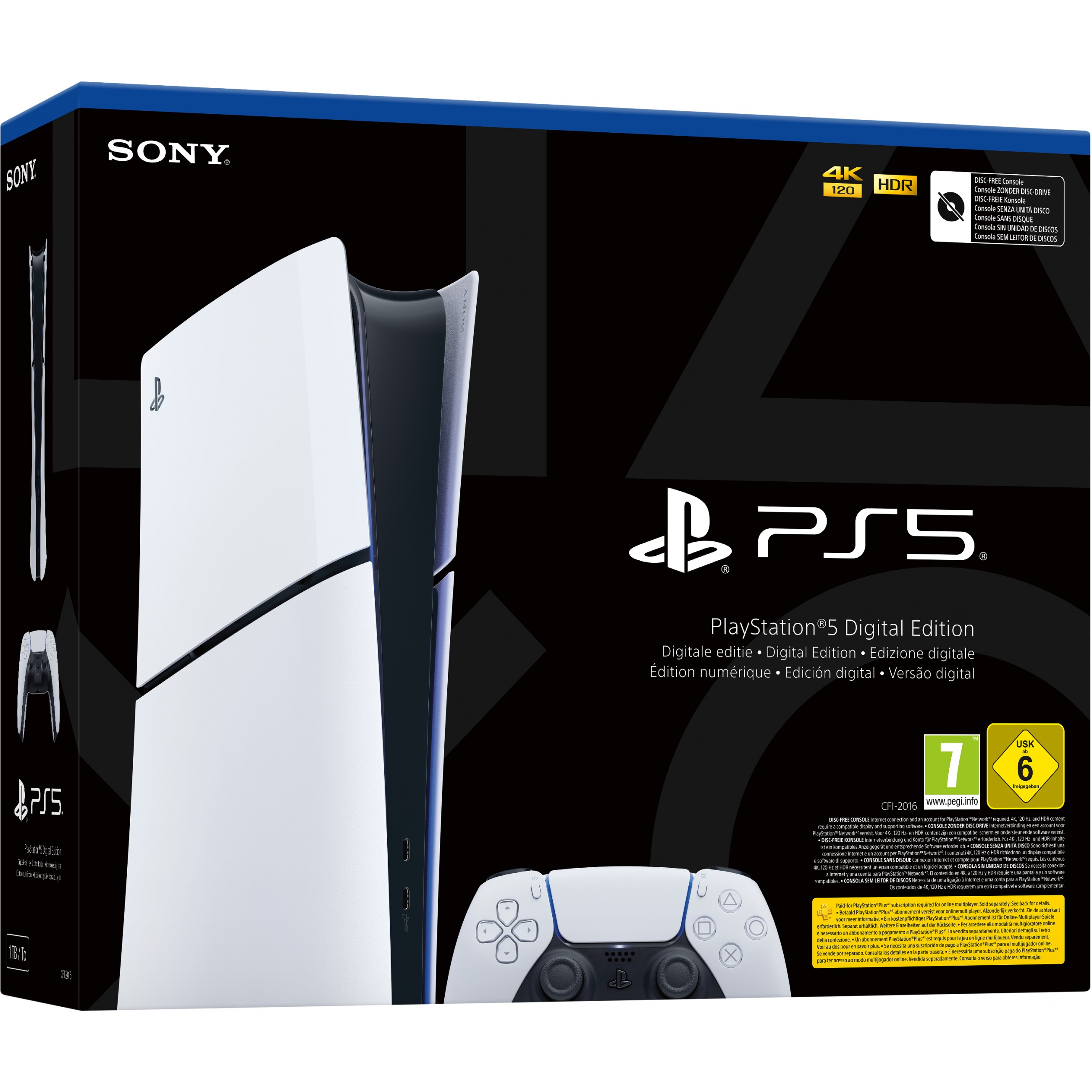 Sony PlayStation 5 Slim Digital, SONY 9577294 9577294 (BILD2)