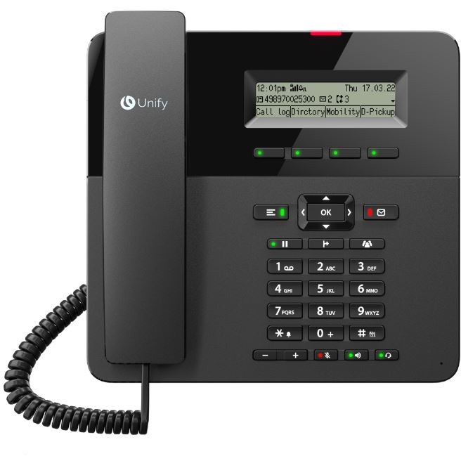 Unify OpenScape Desk Phone CP210 - L30250-F600-C581