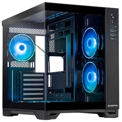 Chieftec Visio GM-30B-TG-OP schwarz Tempered Glass x 2 Chieftec Visio GM-30B-TG-OP schwarz Tempered Glass x 2
