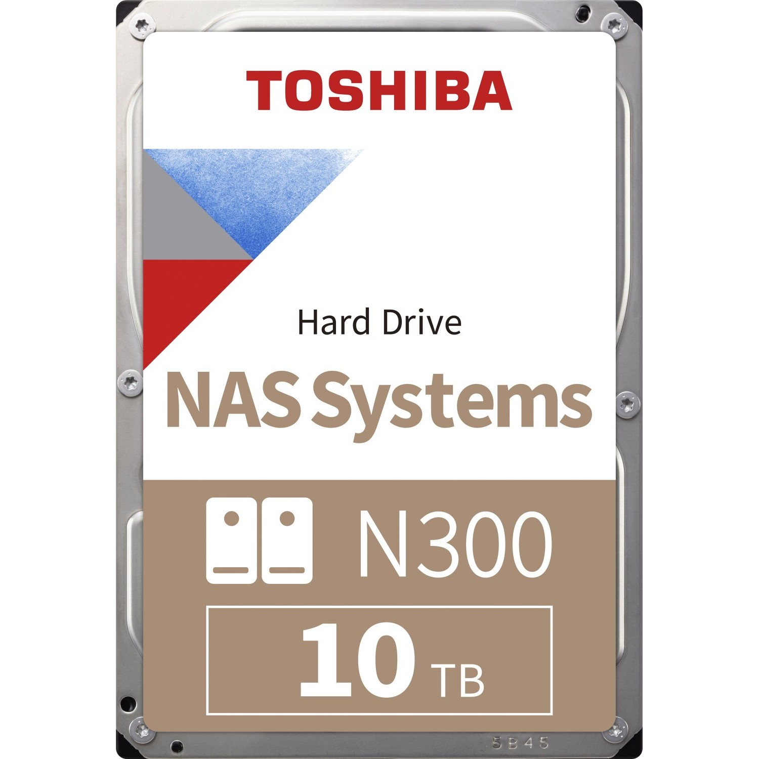 10TB Toshiba N300 HDWG71AEZSTA 7200RPM 512MB retail - HDWG71AEZSTA