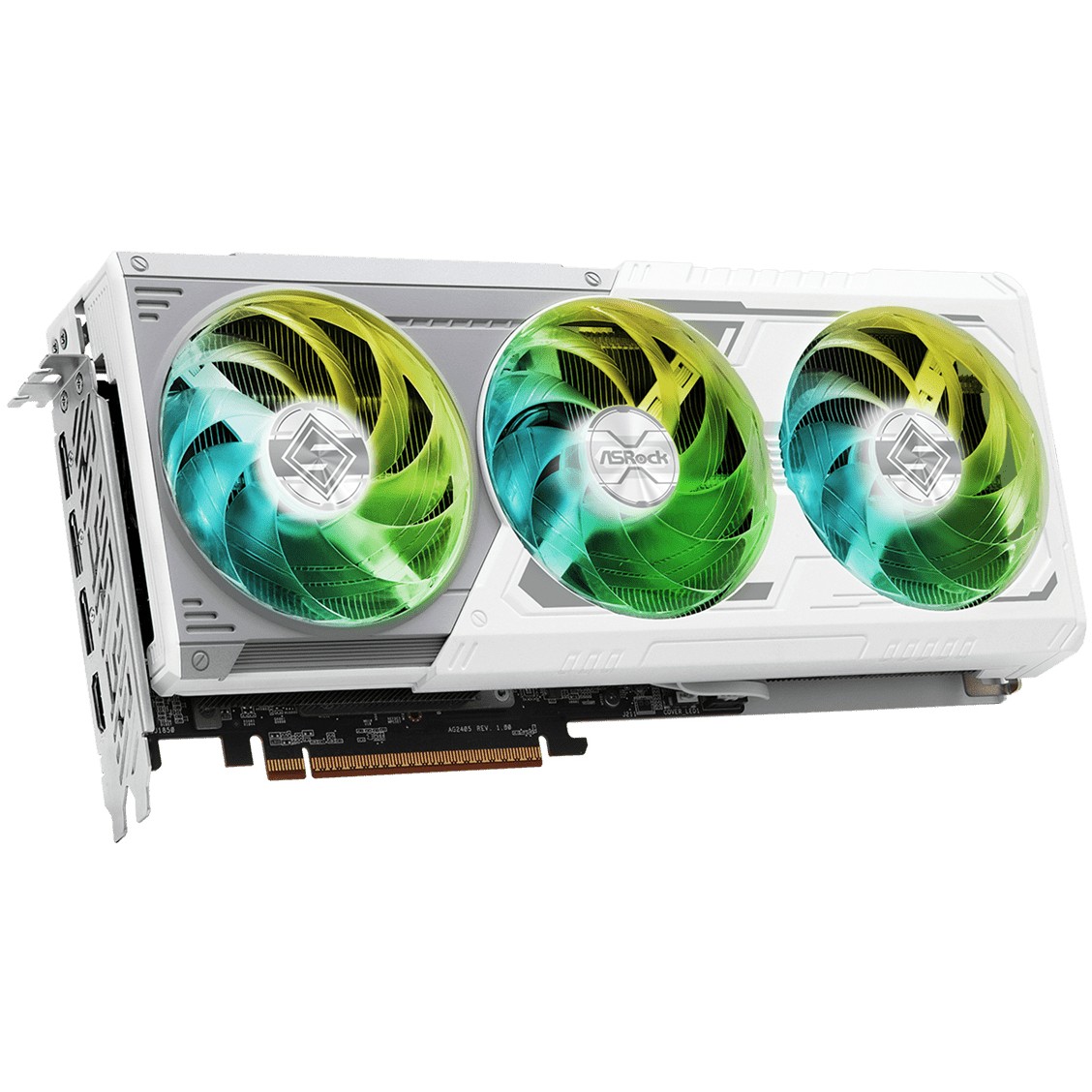 RX 9070 16GB ASRock Radeon Steel Legend GDDR6 3Fan,  (BILD3)