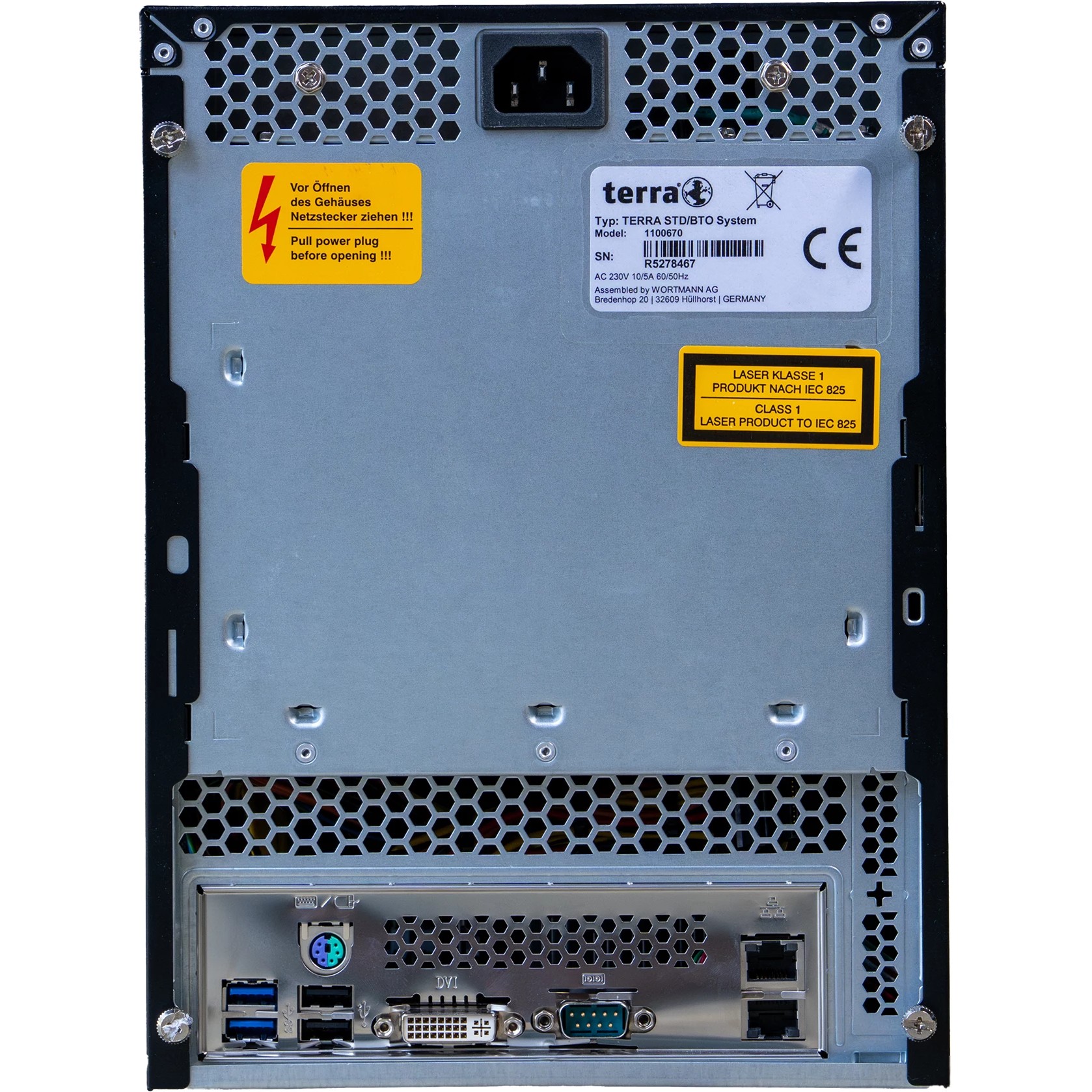 PC/WS Terra Server Intel G3220 / 16GB DDR / 4x 2TB HDD,  (BILD3)