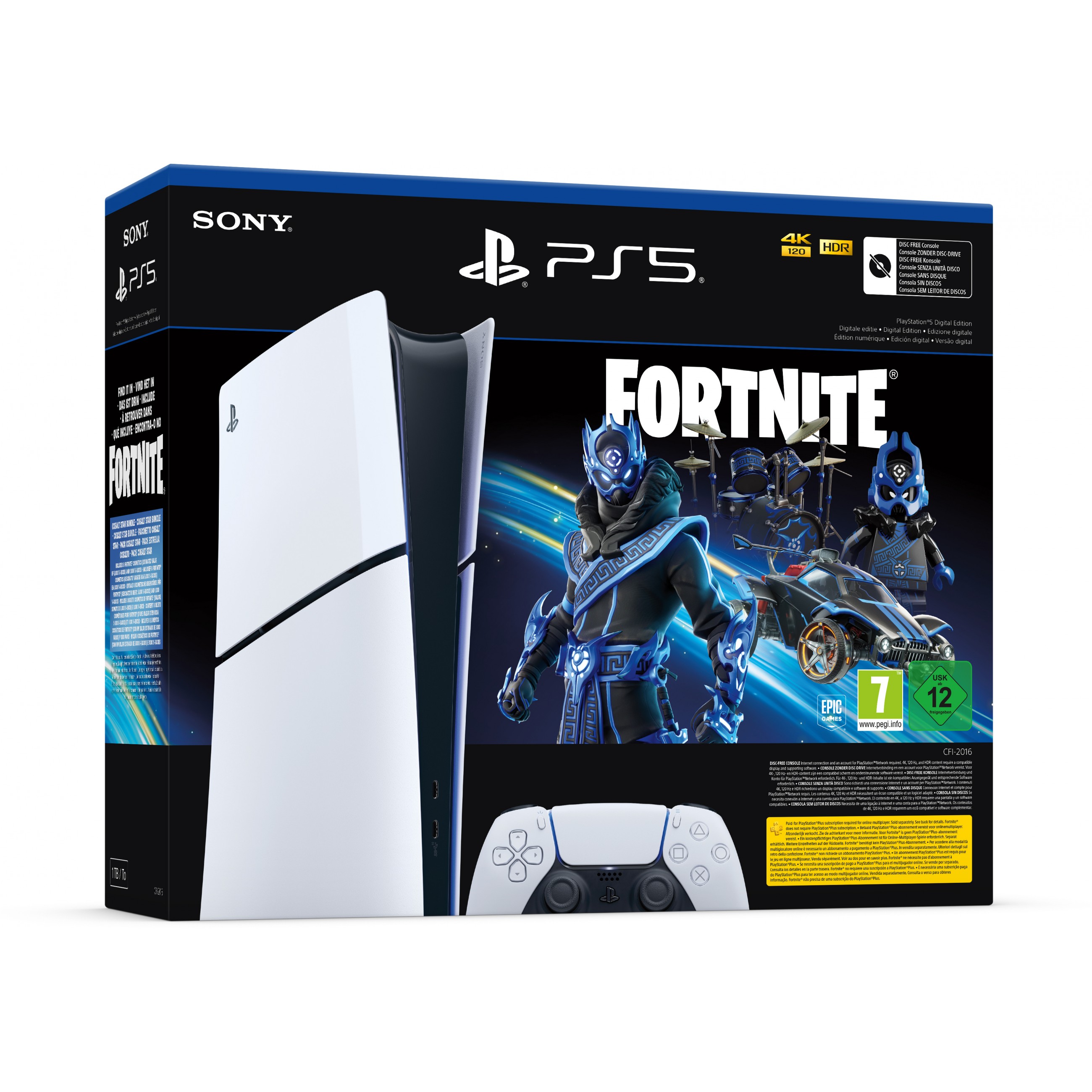 Sony Playstation 5 Digital Edition Fortnite, SONY  (BILD3)