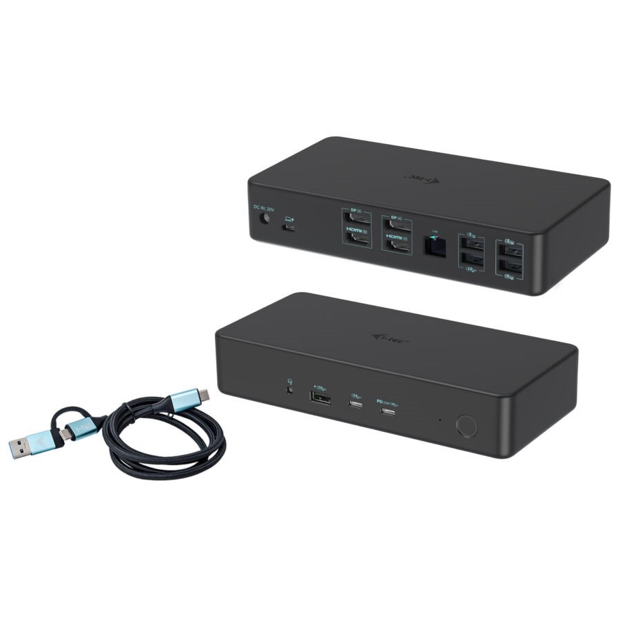 D I-TEC USB-C Thunderbolt 3 Dual 4K Docking Station,  (BILD1)