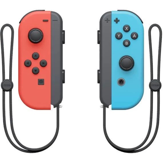 0045496430566 - Joy-Con Controllers (Pair) Neon Blue & Red - Wireless Controller - Switch