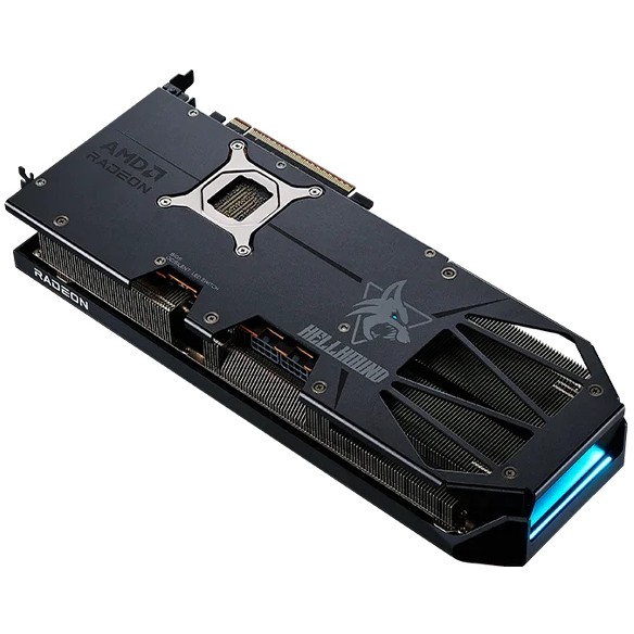 PowerColor Hellhound Radeon RX 9070 XT, PowerColor RX9070XT (BILD6)