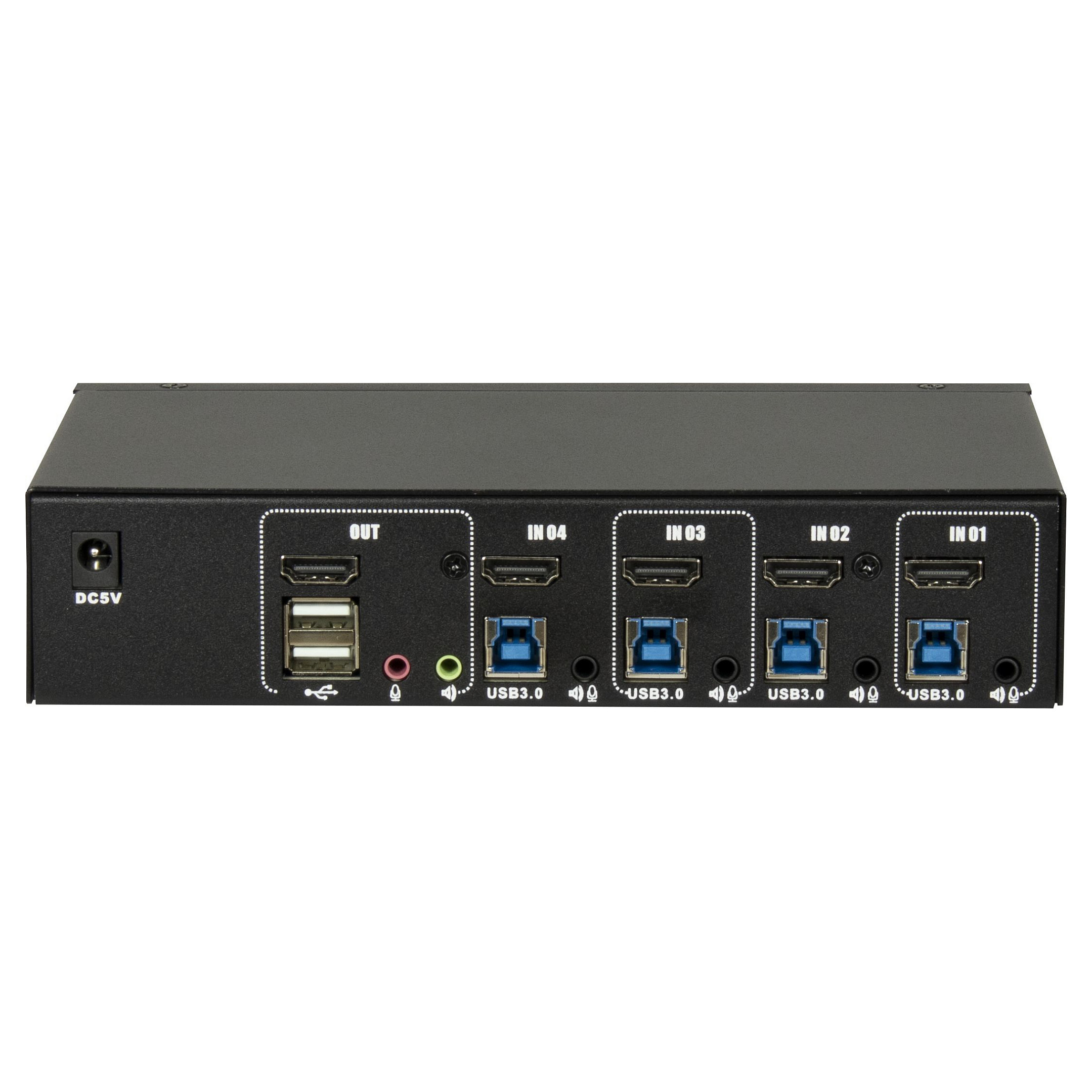 Inter-Tech IPC KVM Switch AS-41HUS HDMI