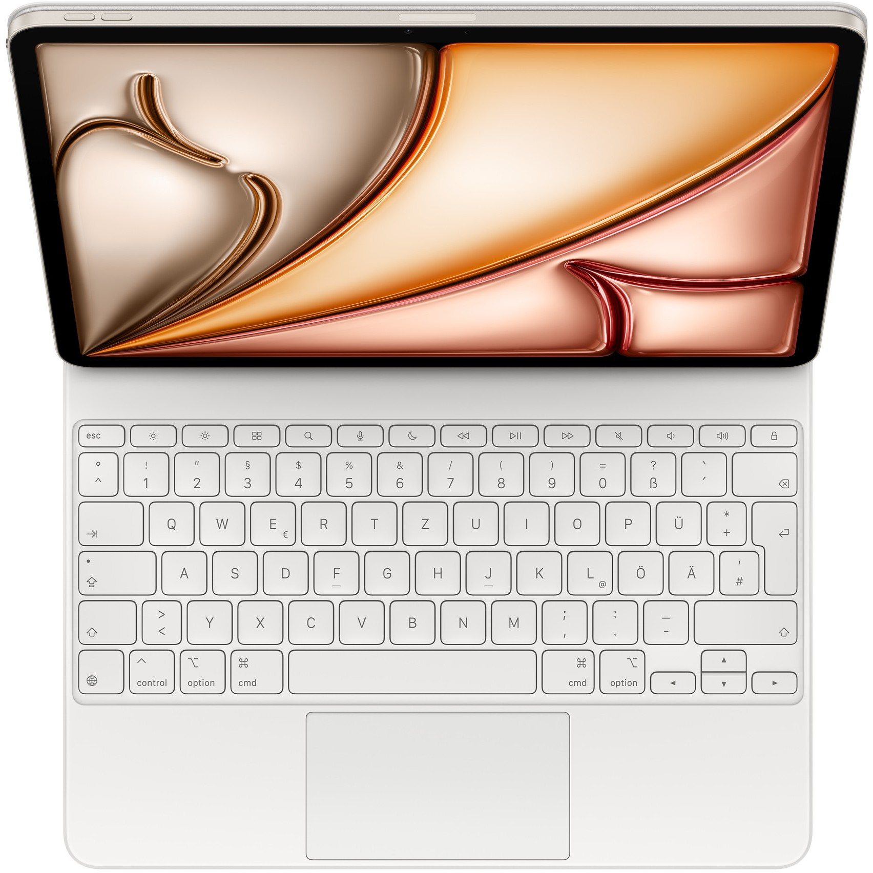 APPLE Magic Keyboard für iPad Air13 M3 (white ) 7.Gen, MDFW4D/A (BILD2)