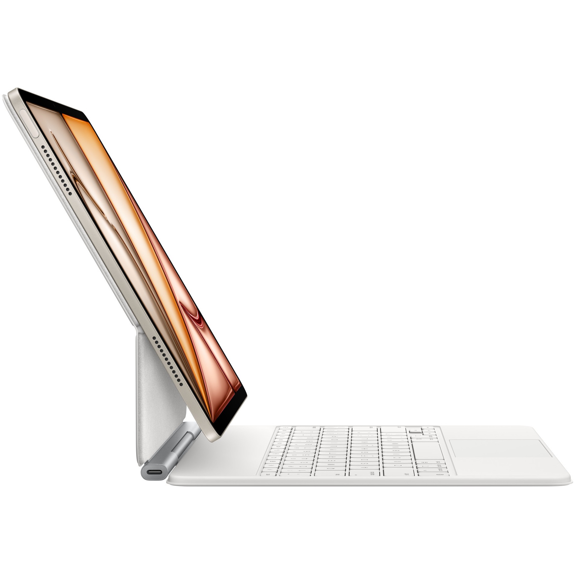 APPLE Magic Keyboard für iPad Air13 M3 (white ) 7.Gen, MDFW4D/A (BILD5)