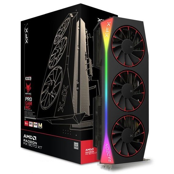 XFX Mercury Radeon RX 9070 XT OC Magnetic Air Edition  (BILD6)