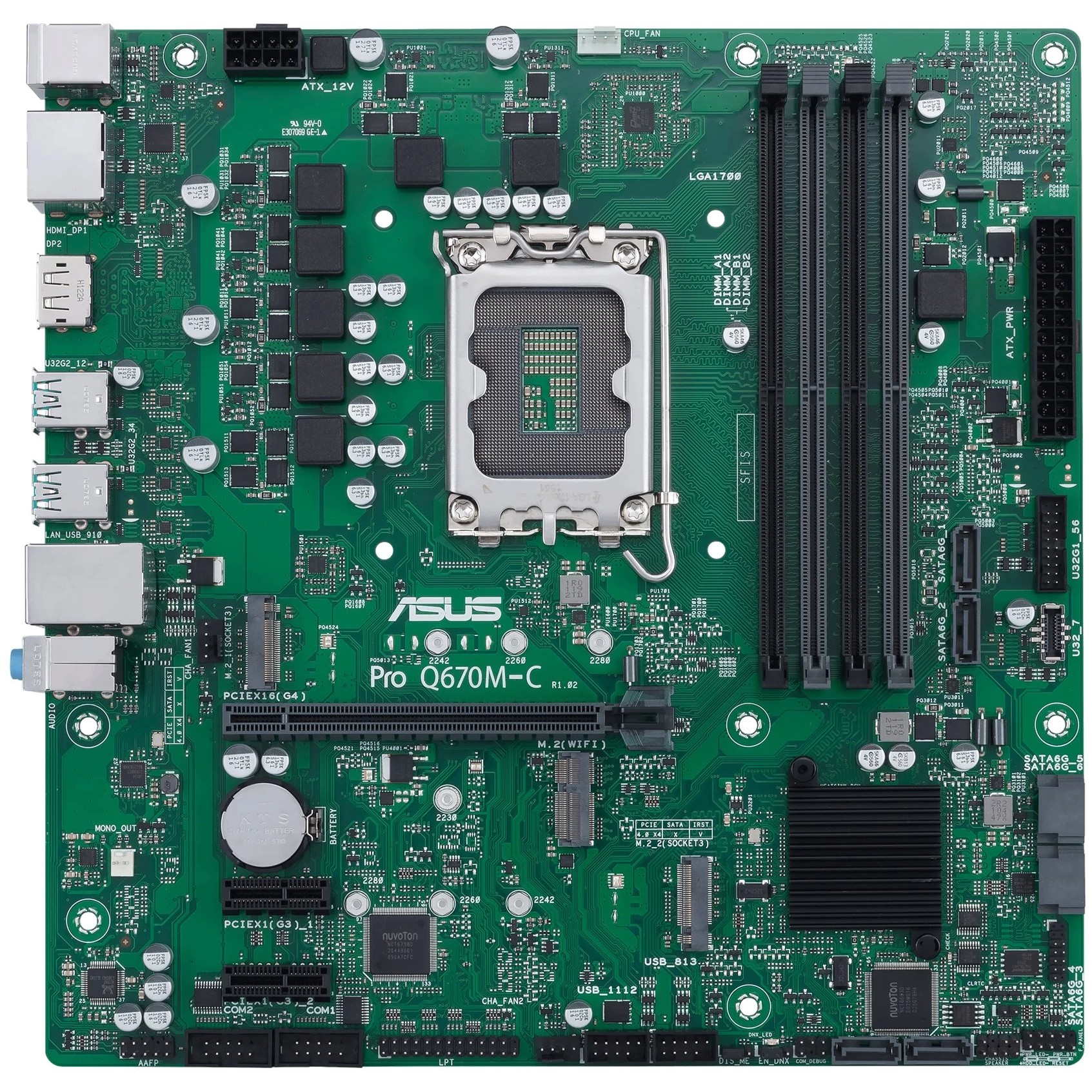 ASUS PRO Q670M-C-CSM - 90MB19E0-M2EAYC