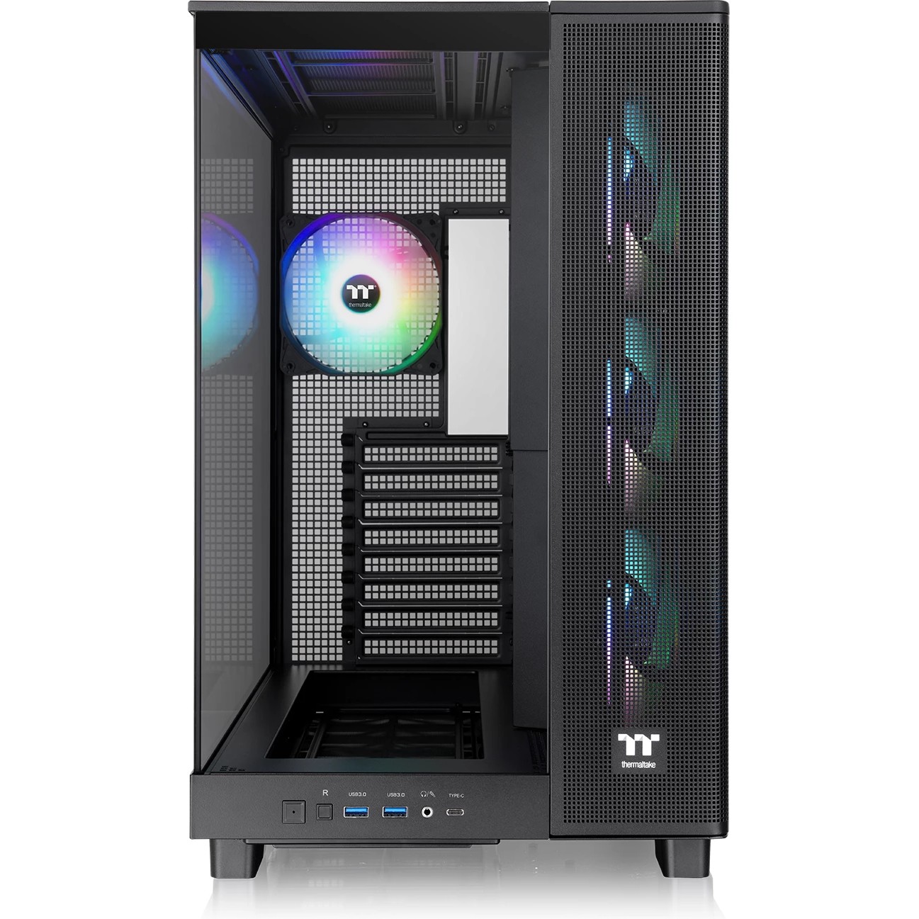 Midi Thermaltake View 380 XL TG ARGB Black, Thermaltake  (BILD5)