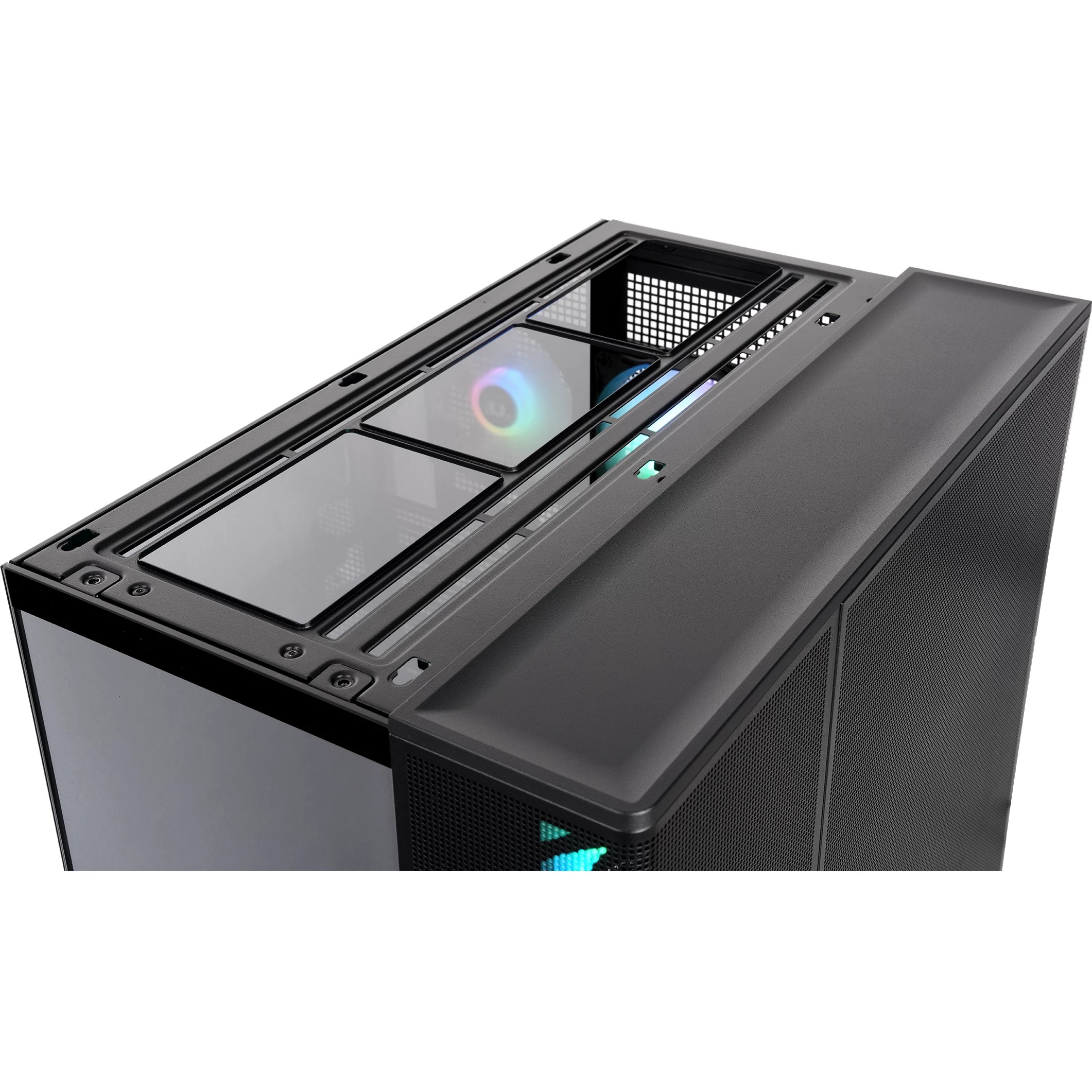 Midi Thermaltake View 380 XL TG ARGB Black, Thermaltake  (BILD6)