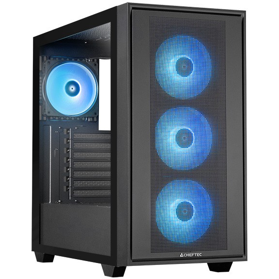 0753263078865 - Gamer Series Hunter 3 - Gehäuse - Tower - Schwarz 0753263078865 - Gamer Series Hunter 3 - Gehäuse - Tower - Schwarz