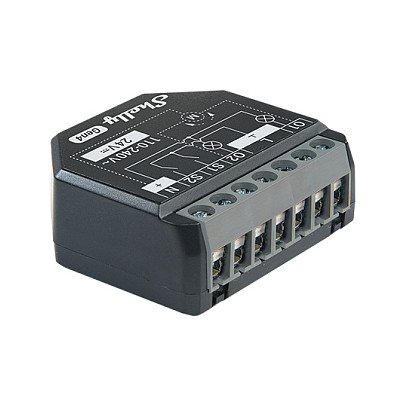 Shelly Relais "2PM Gen4" WLAN max. 16A 2 Kanäle BT Matter Zigbee Messfunktion Unterputz