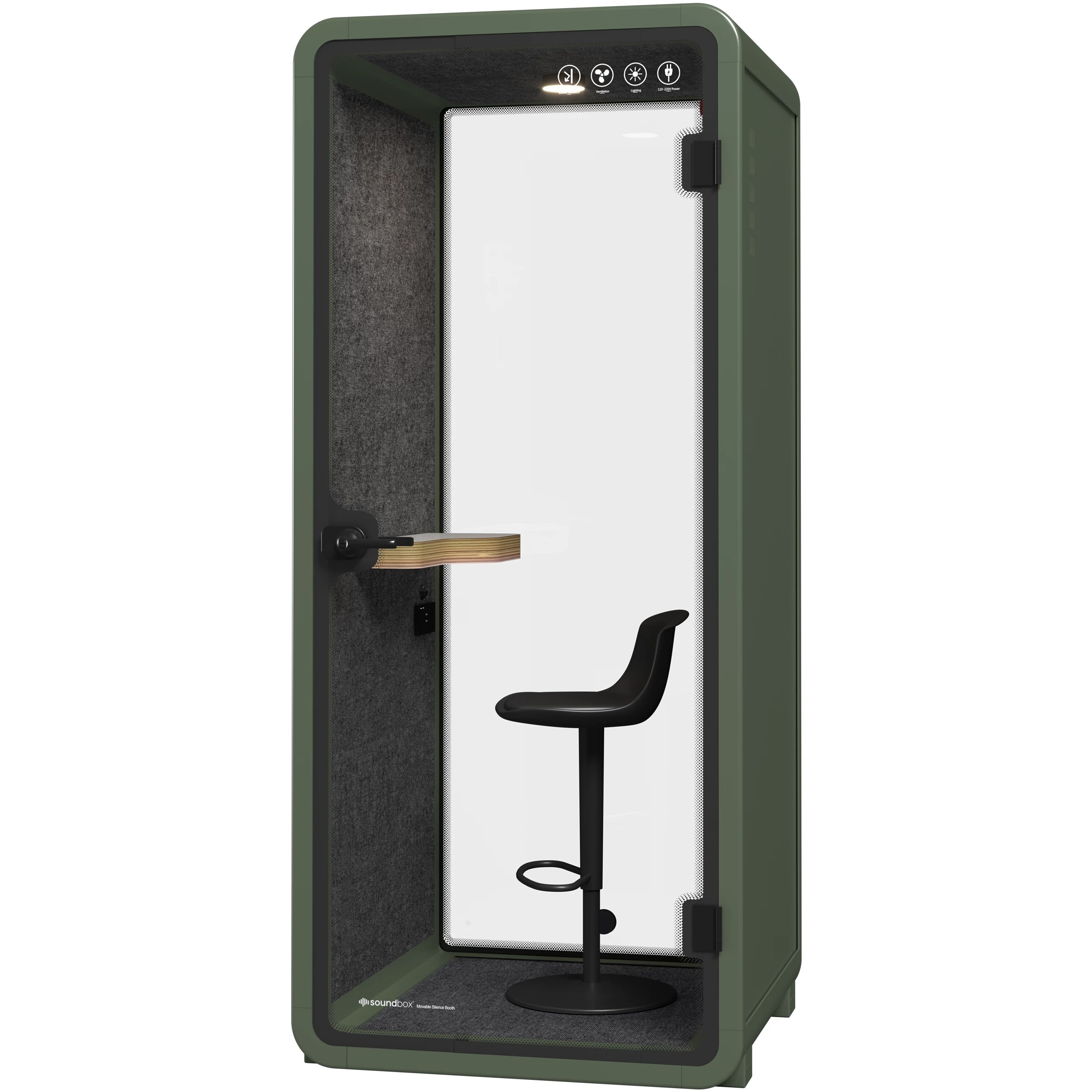 Soundbox Office Pod SR-S (F1) 1 person green